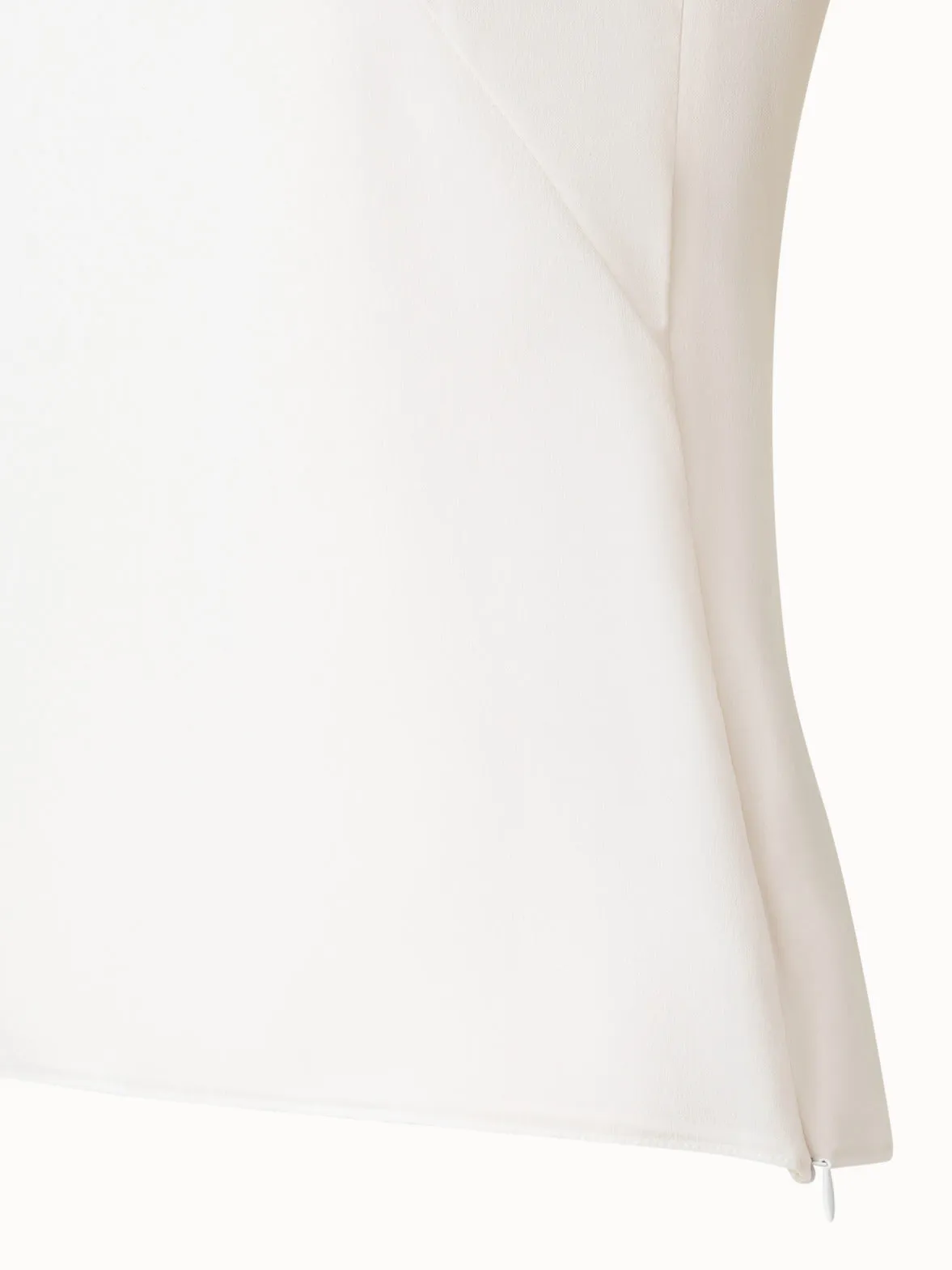 Sleeveless Silk Georgette Top Akris
