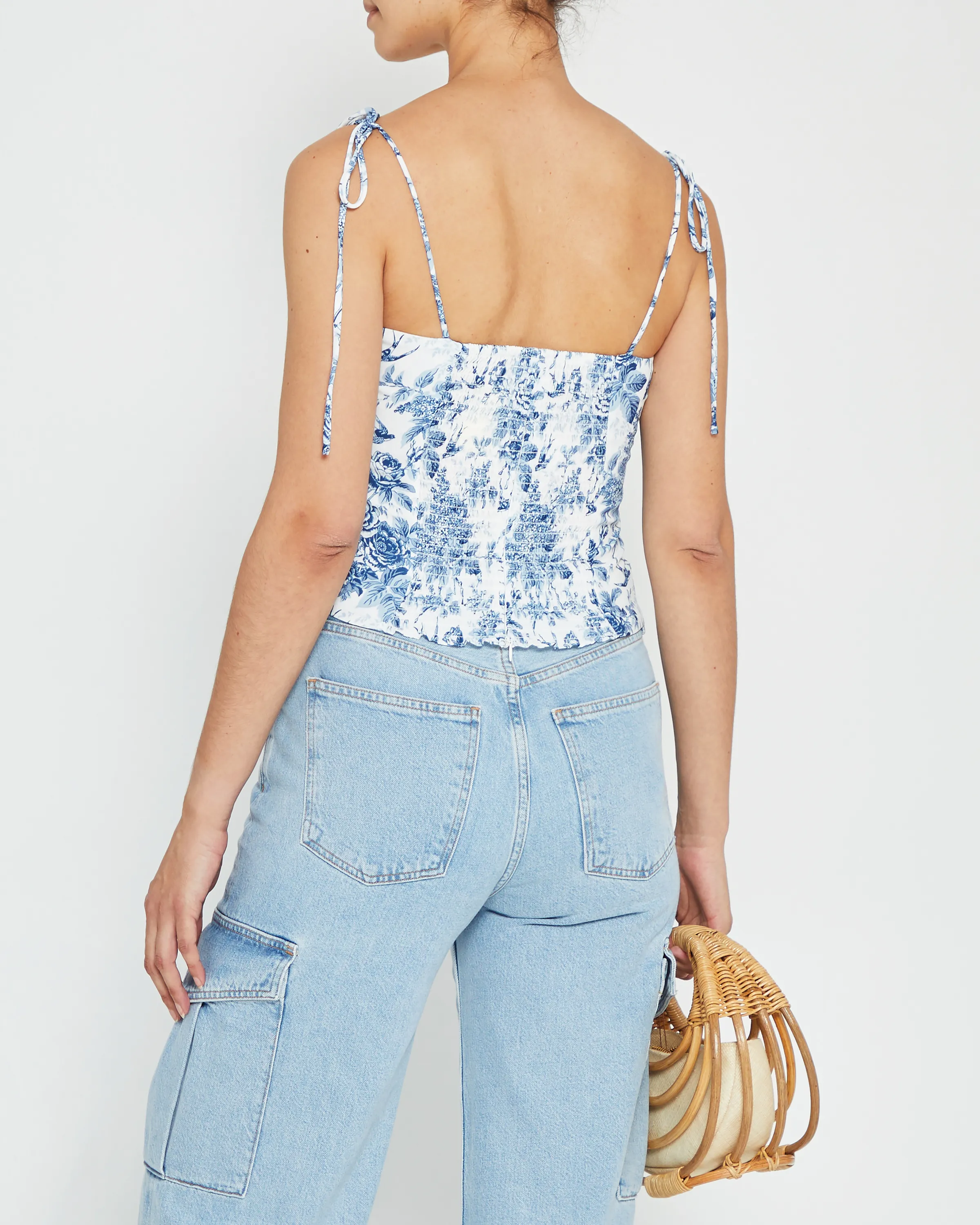 Snow Calico Top (print issue)