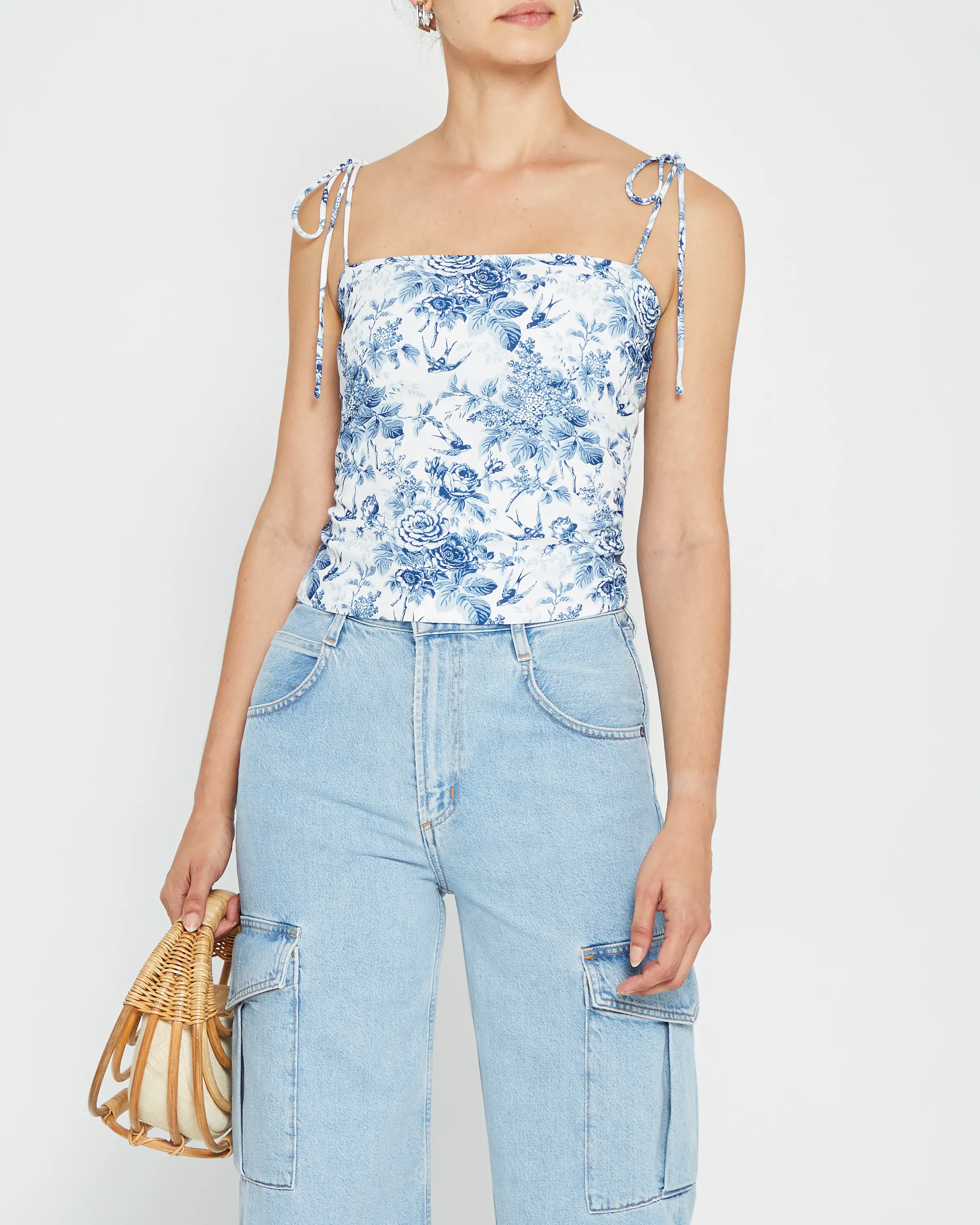 Snow Calico Top (print issue)