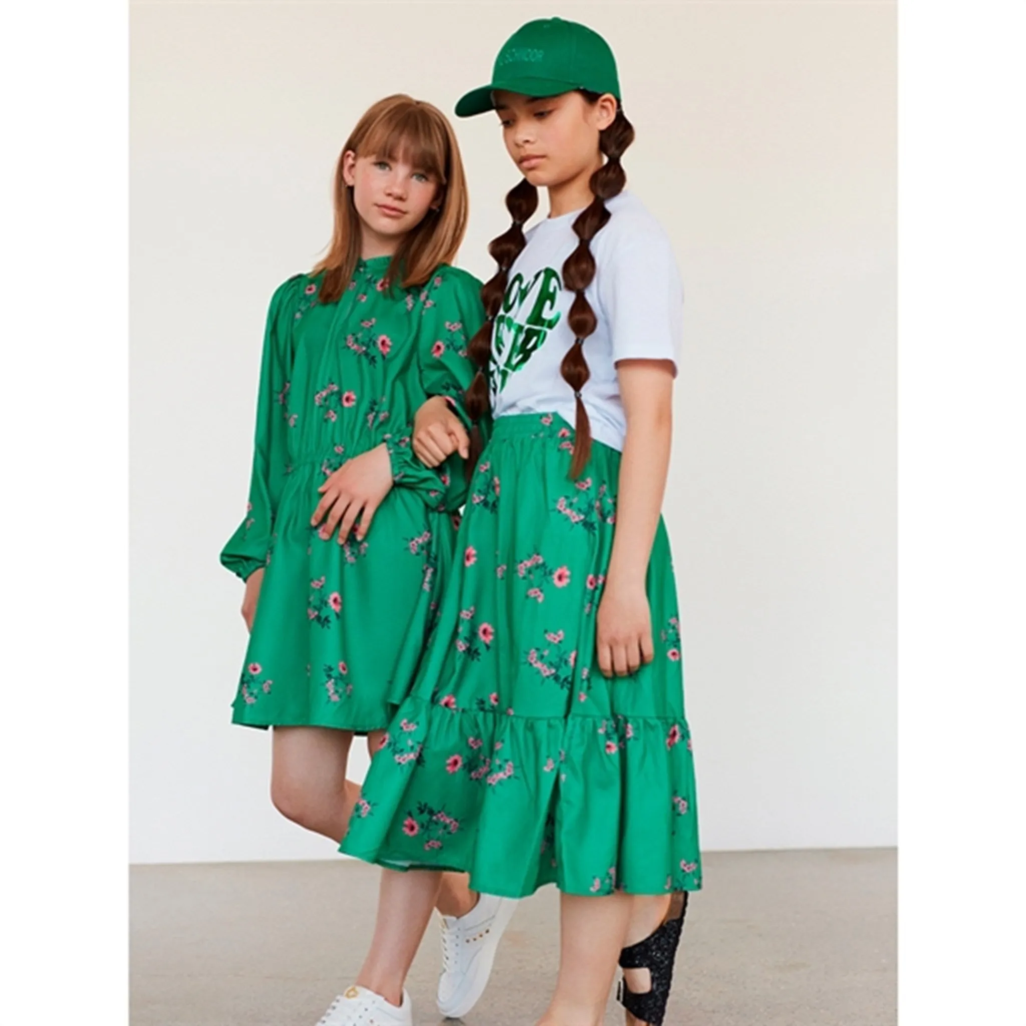 Sofie Schnoor Green Skirt