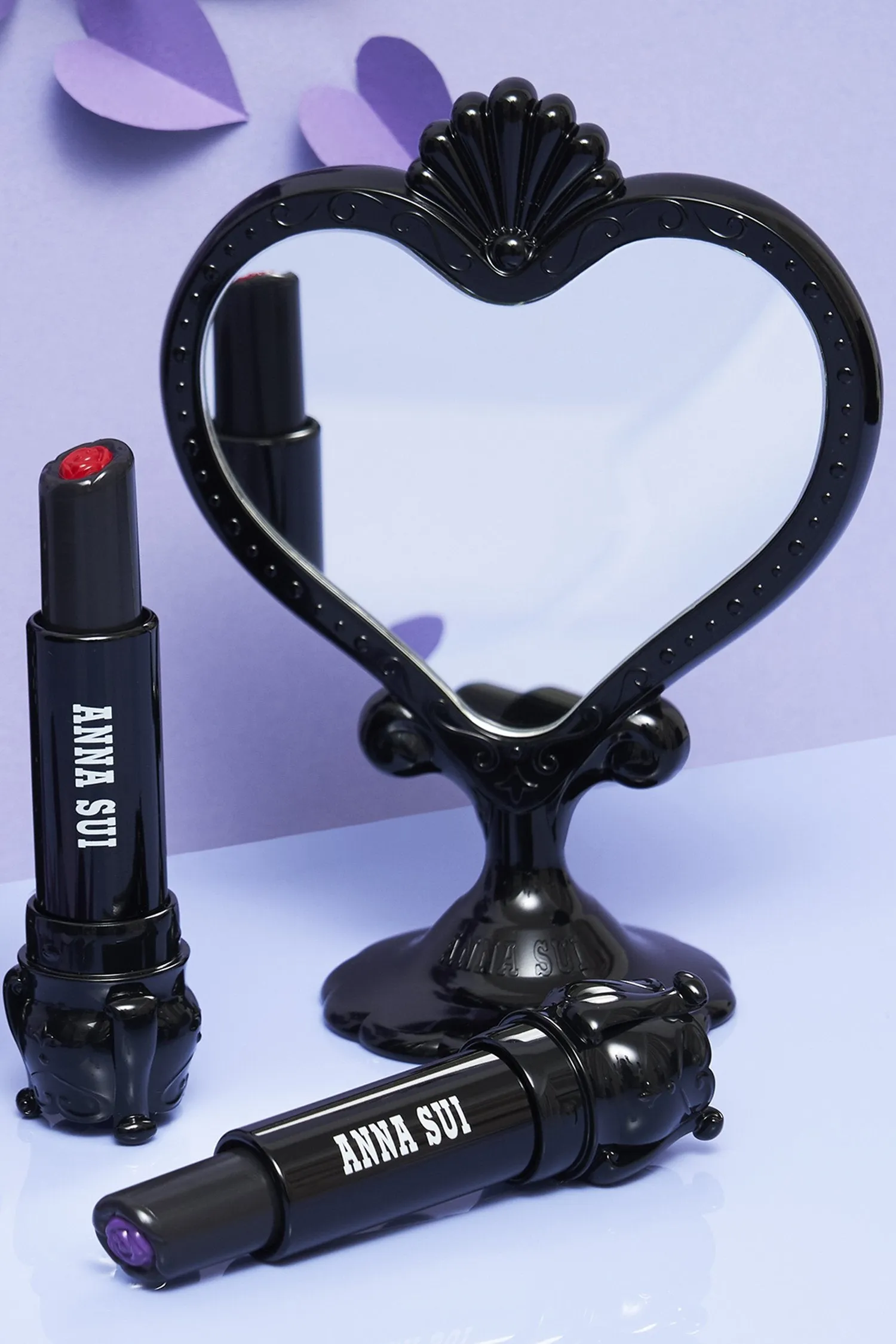 Sui Black Stand Mirror Annasui