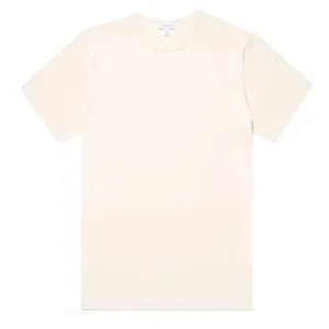 Sunspel S/S Crew Neck T-Shirt Undyed