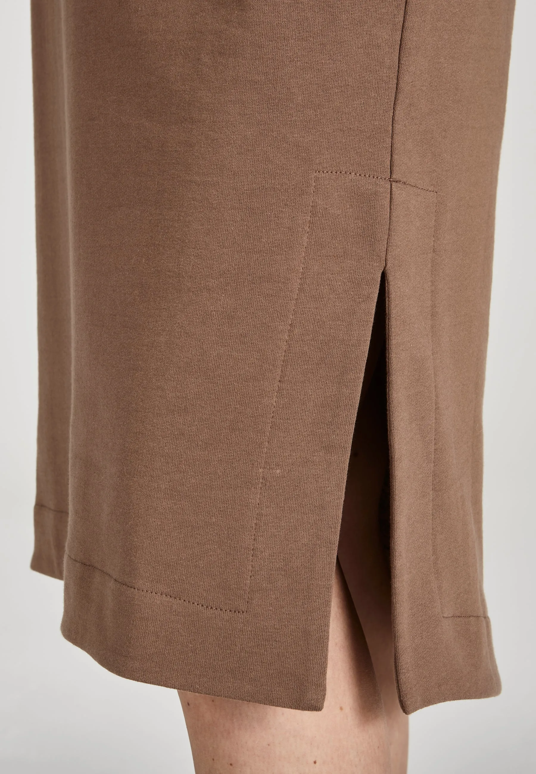 Sweat dress FRIEDERIKE organic cotton - Muddy Brown Givn Berlin