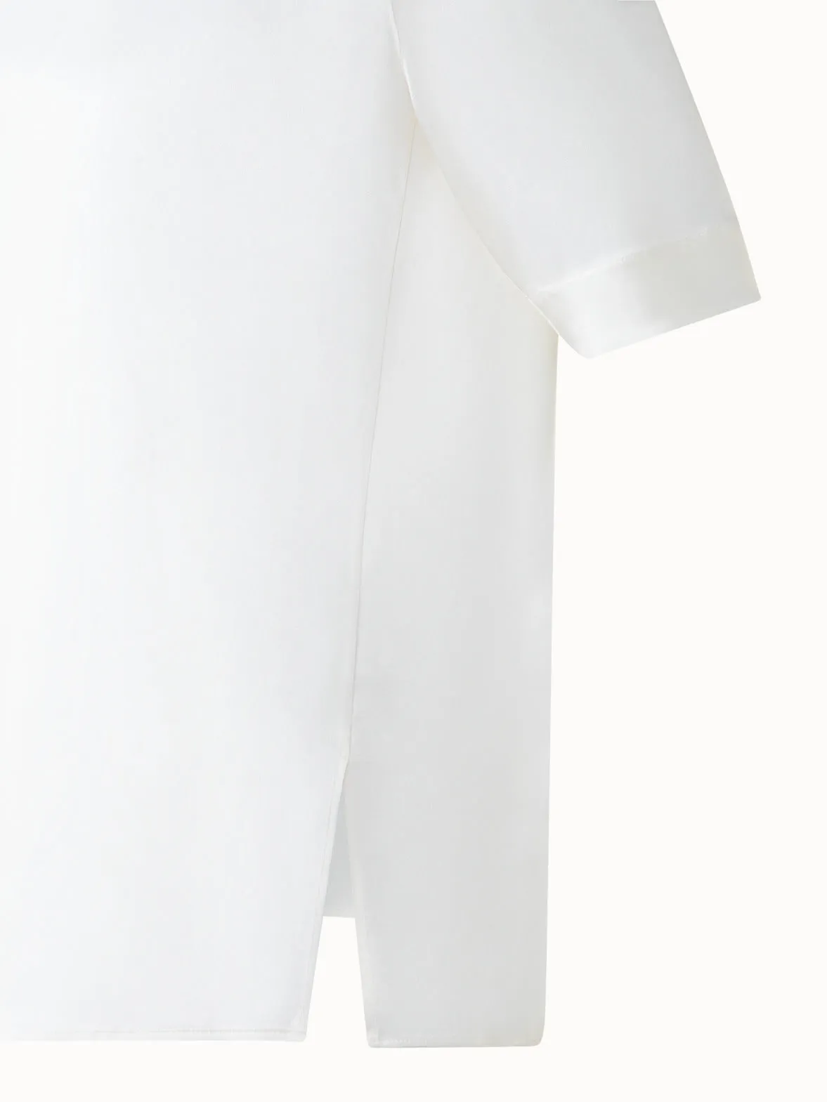 T-Shirt Blouse in Silk Satin Akris