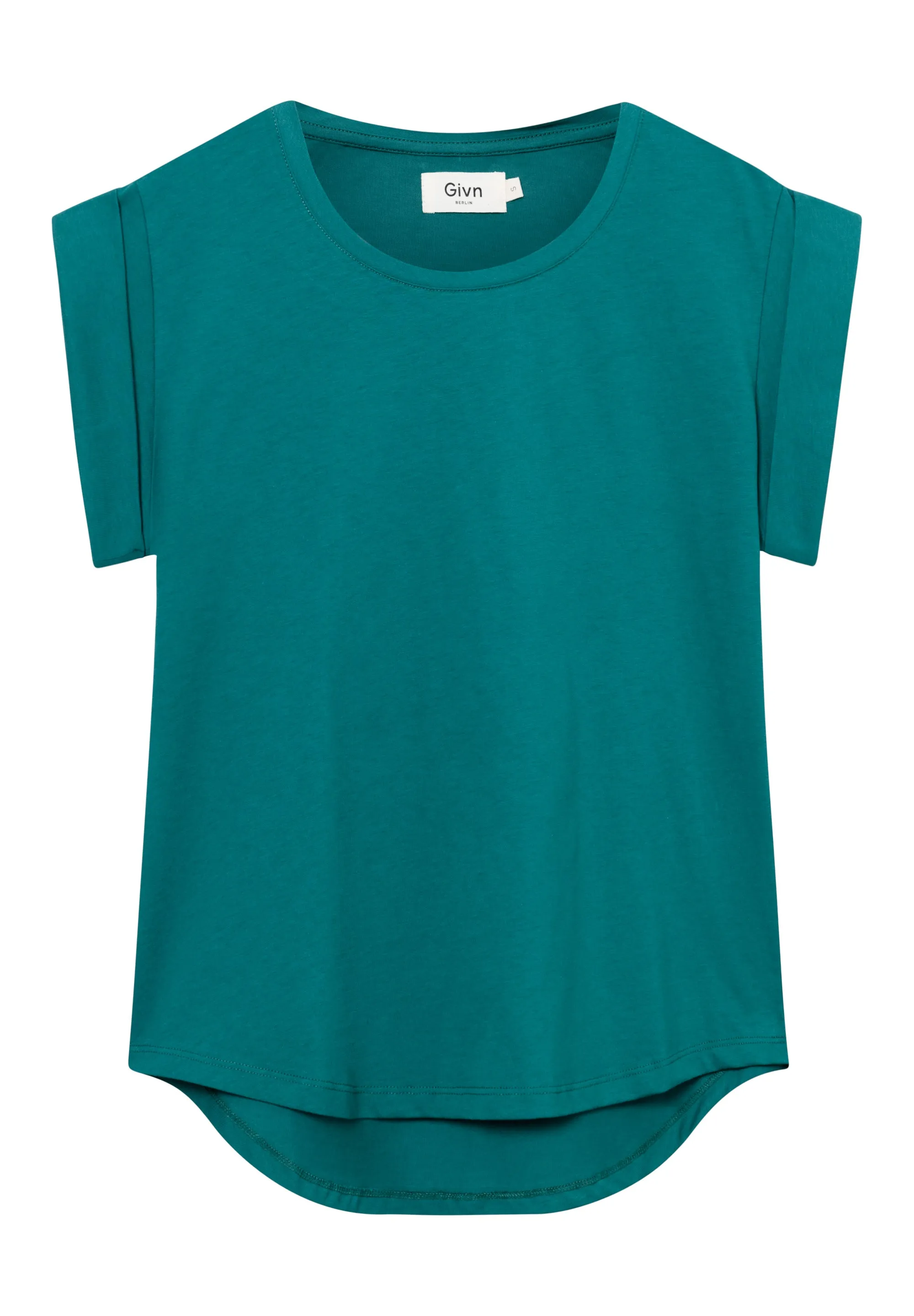 T-shirt GBCAPRI Relaxed Fit Made From Organic Cotton - Malachite Green Givn Berlin