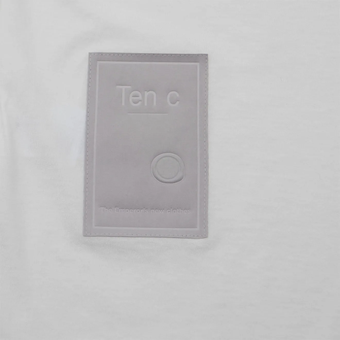 Ten C Manica Corta T-Shirt White Snow