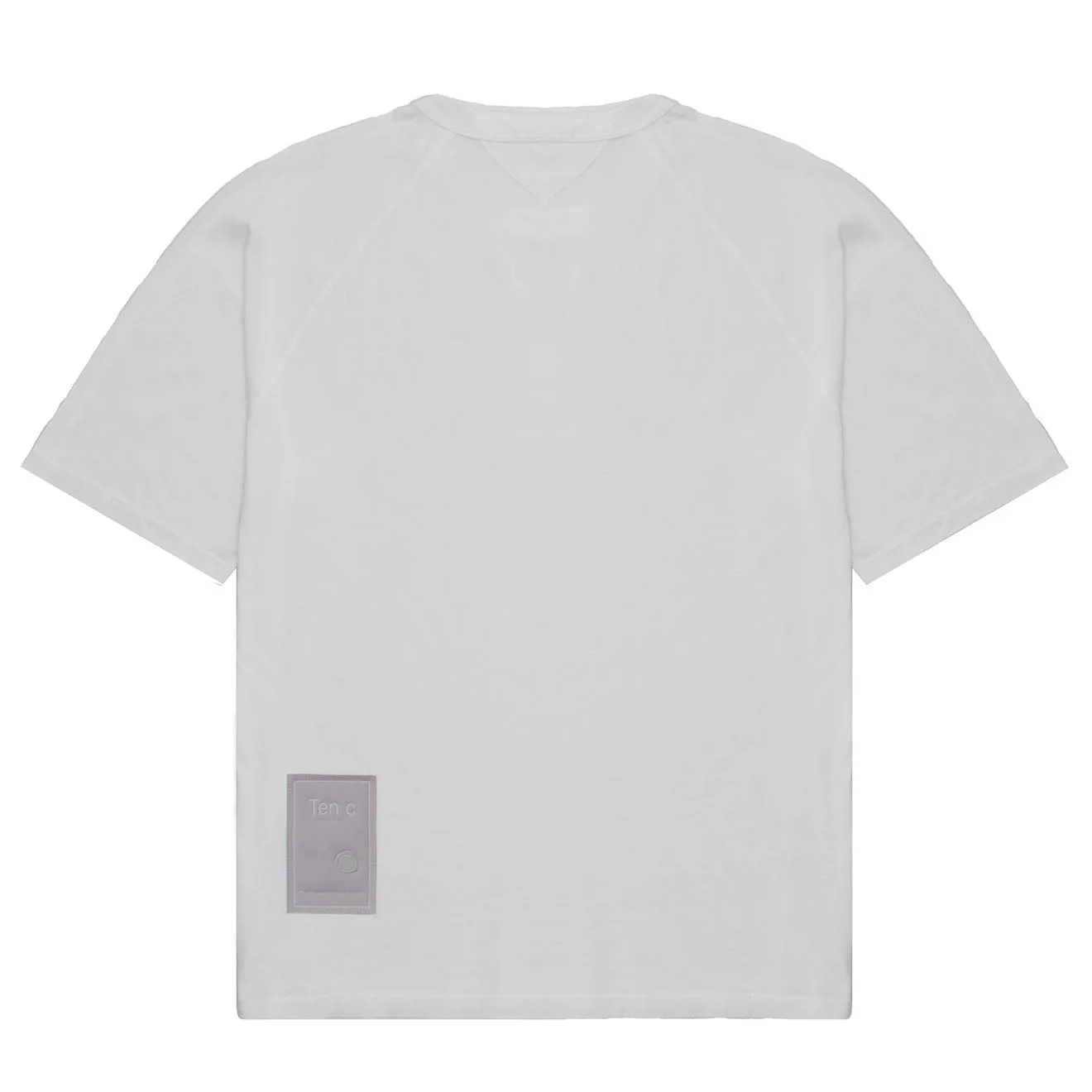 Ten C Manica Corta T-Shirt White Snow