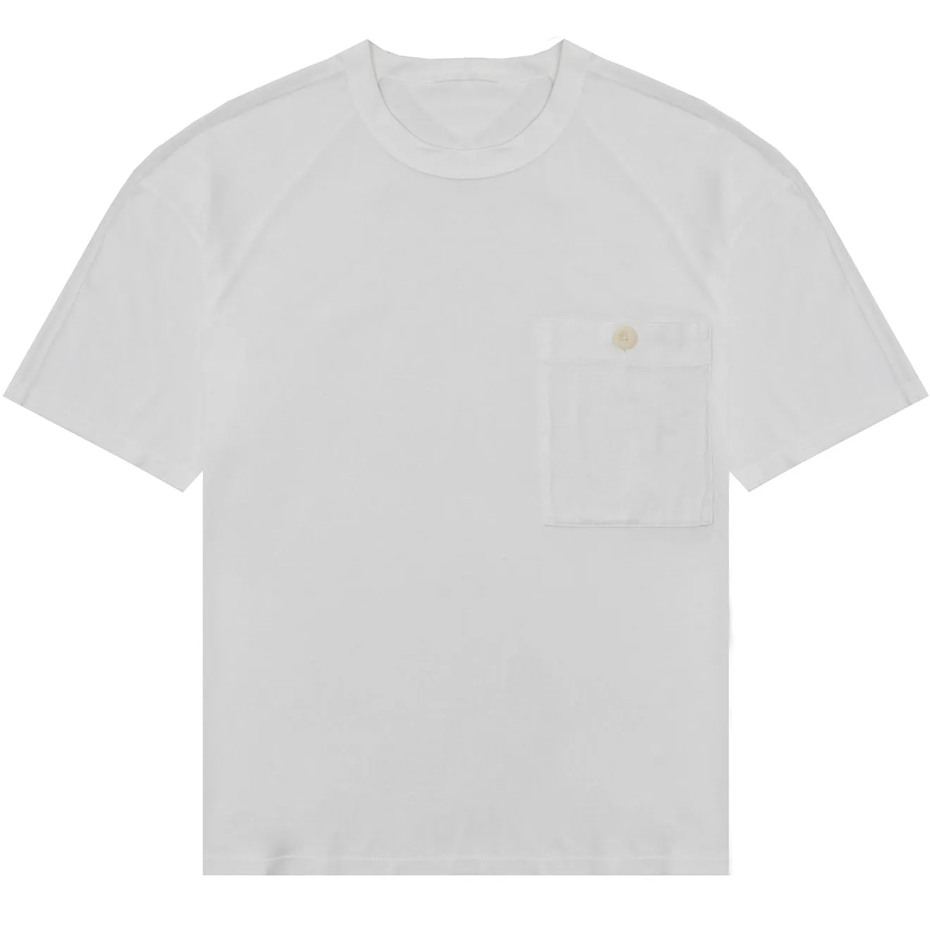 Ten C Manica Corta T-Shirt White Snow