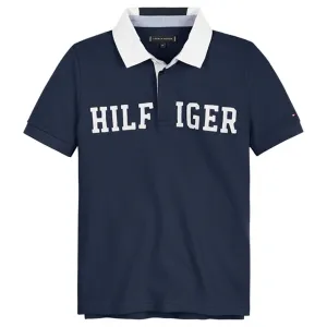 Tommy Hilfiger Applique Polo T-shirt Twilight Navy