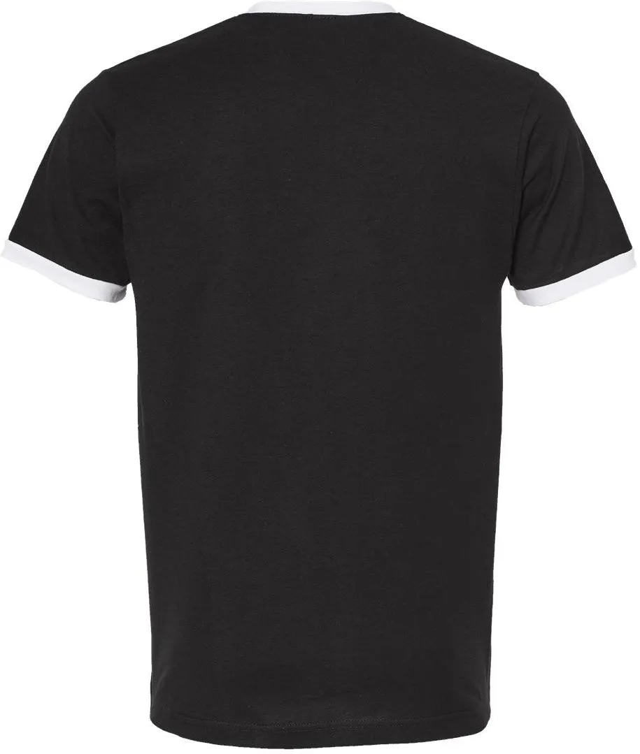 Tultex Unisex Fine Jersey Ringer T-Shirt
