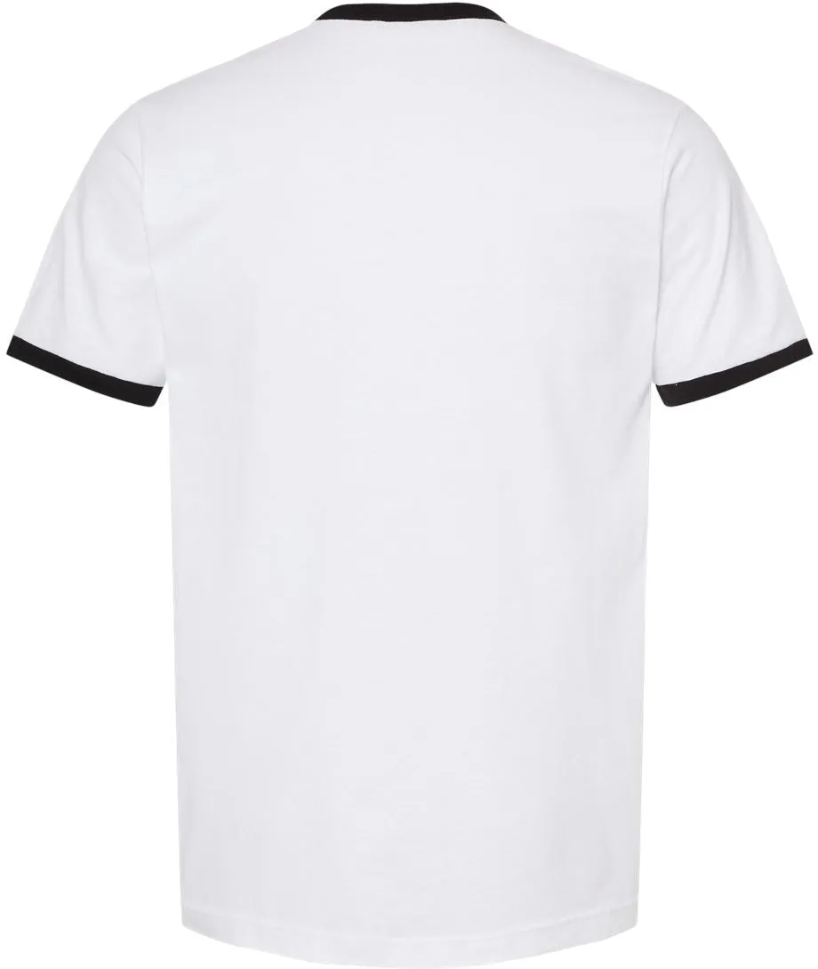 Tultex Unisex Fine Jersey Ringer T-Shirt