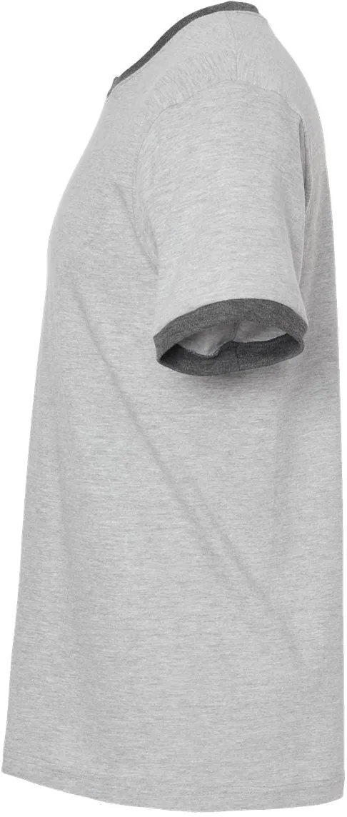 Tultex Unisex Fine Jersey Ringer T-Shirt