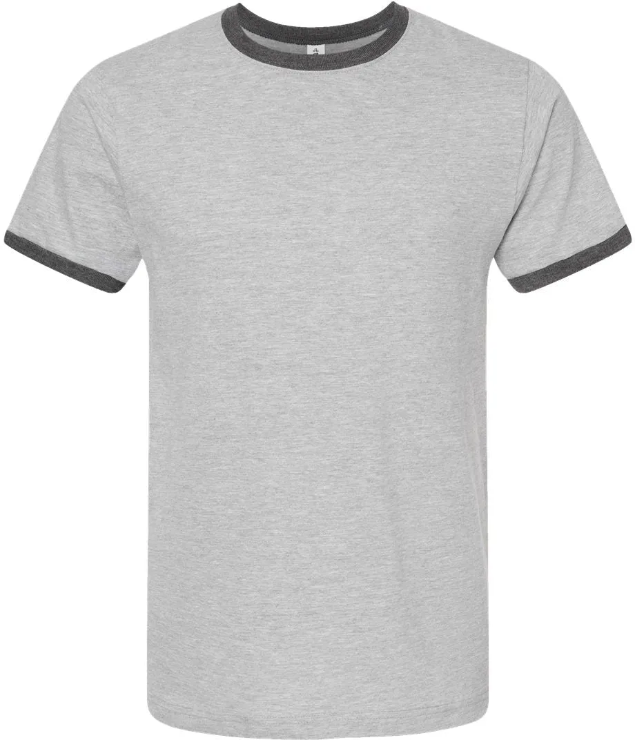 Tultex Unisex Fine Jersey Ringer T-Shirt