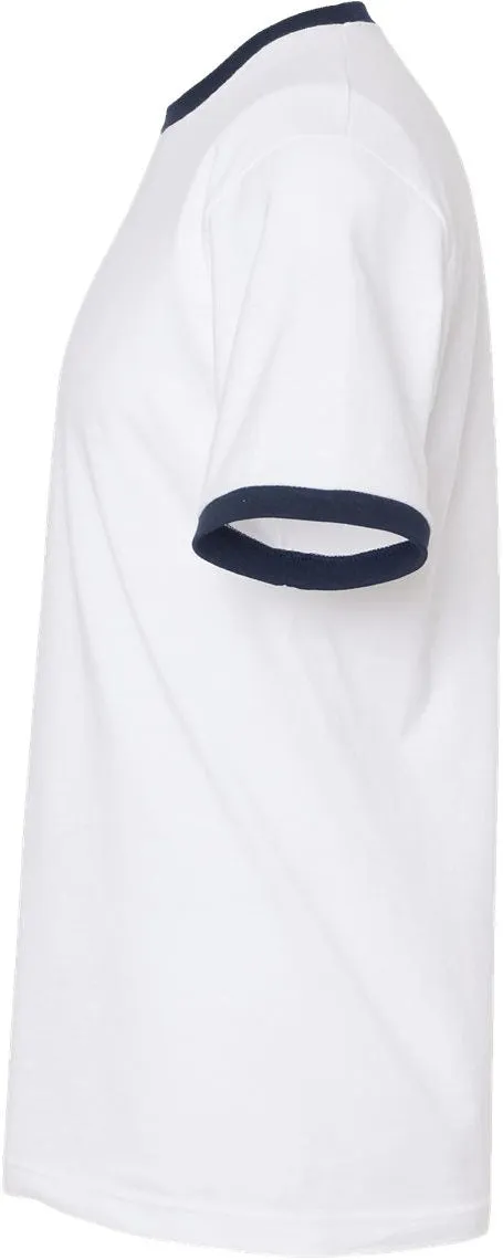 Tultex Unisex Fine Jersey Ringer T-Shirt
