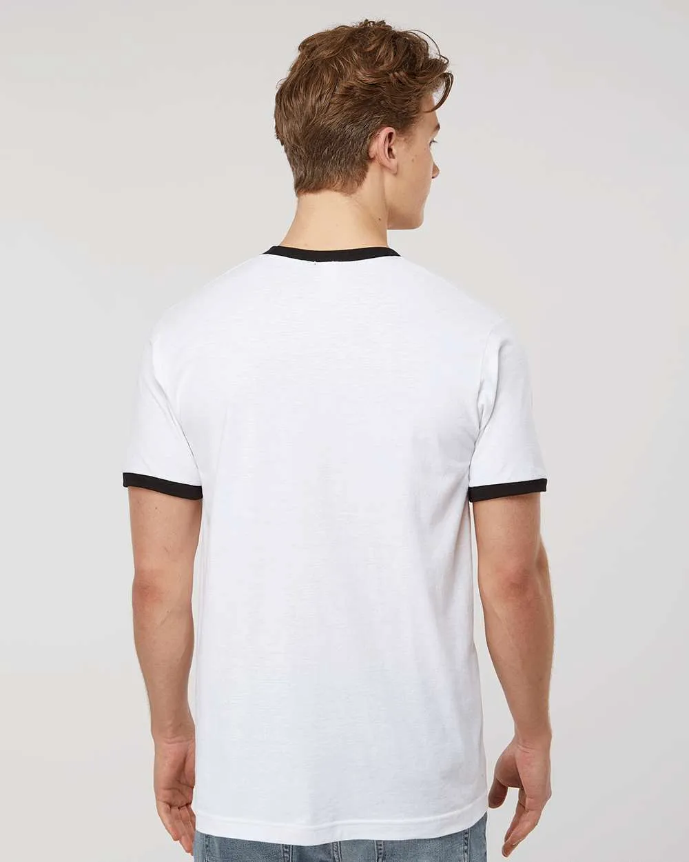 Tultex Unisex Fine Jersey Ringer T-Shirt