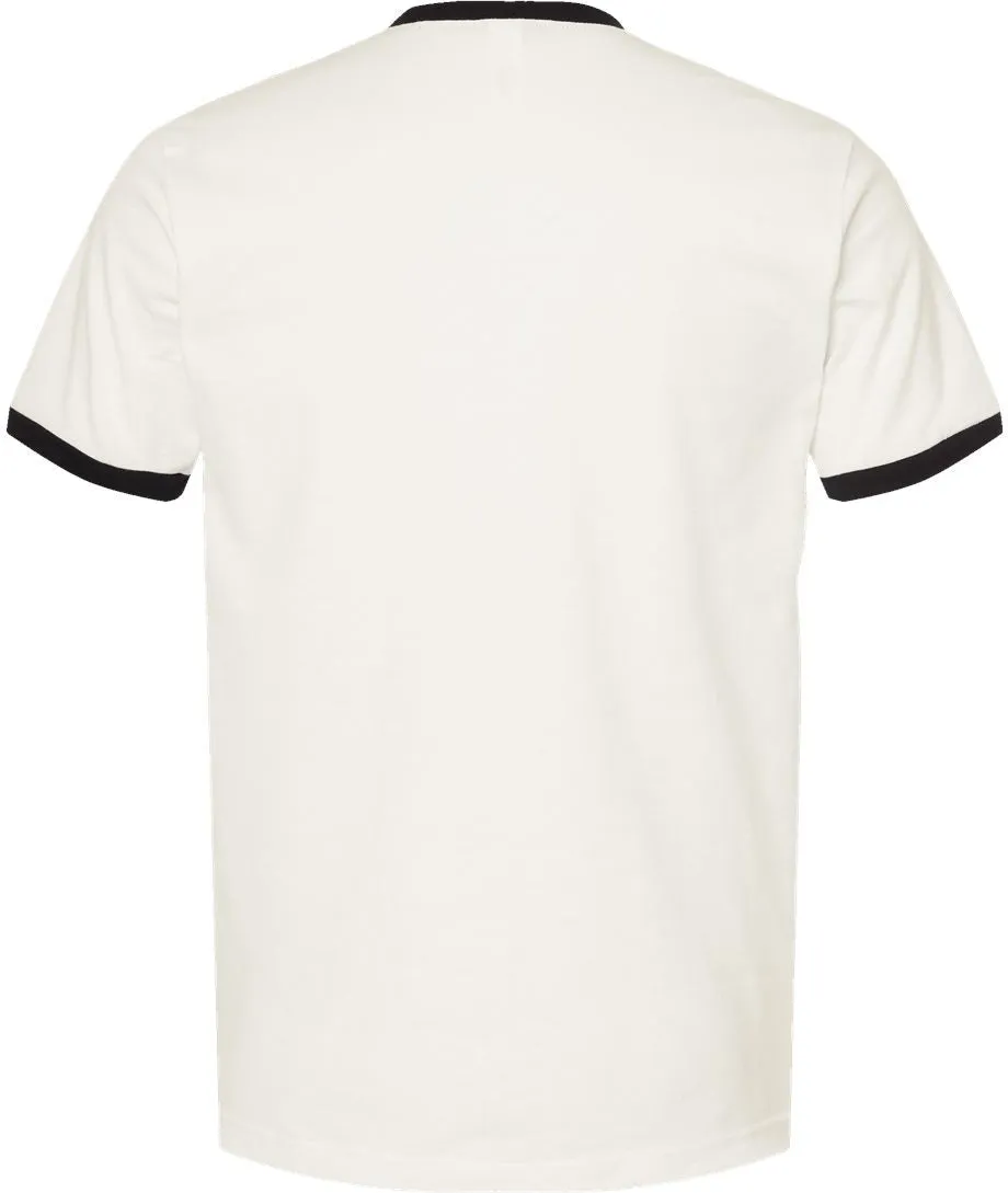 Tultex Unisex Fine Jersey Ringer T-Shirt