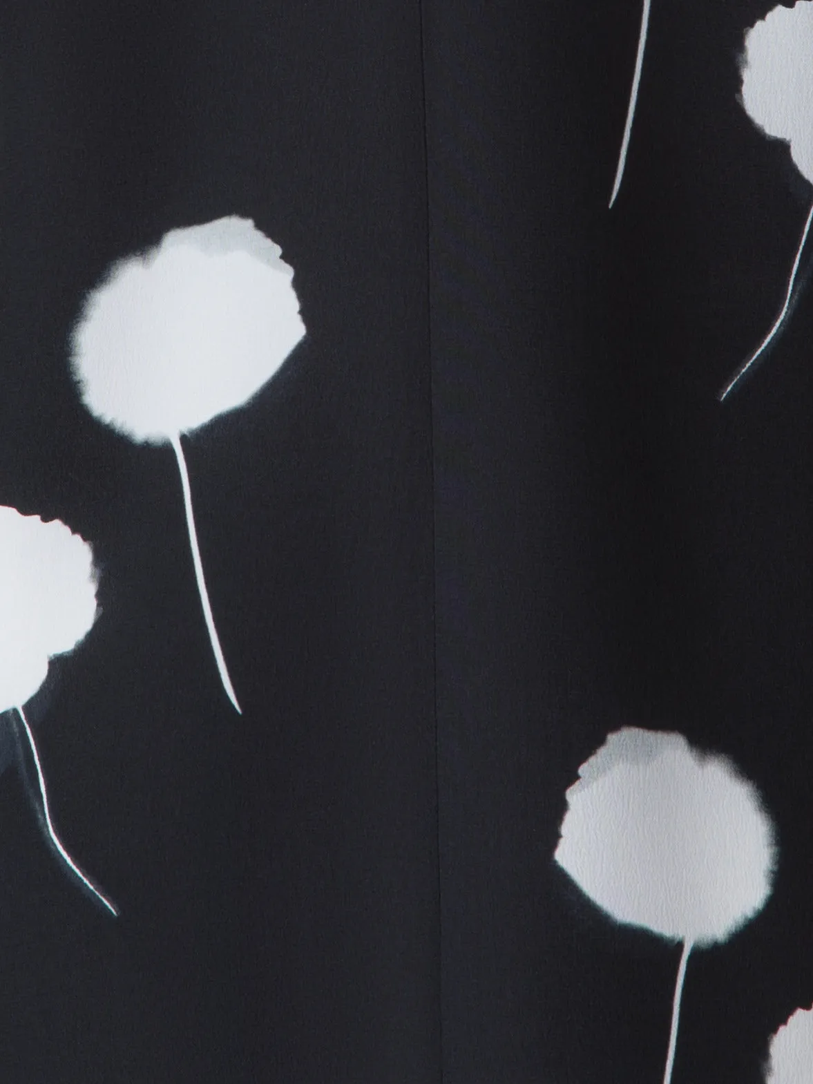 Tunic Blouse in Silk with Dandelion Print Akris