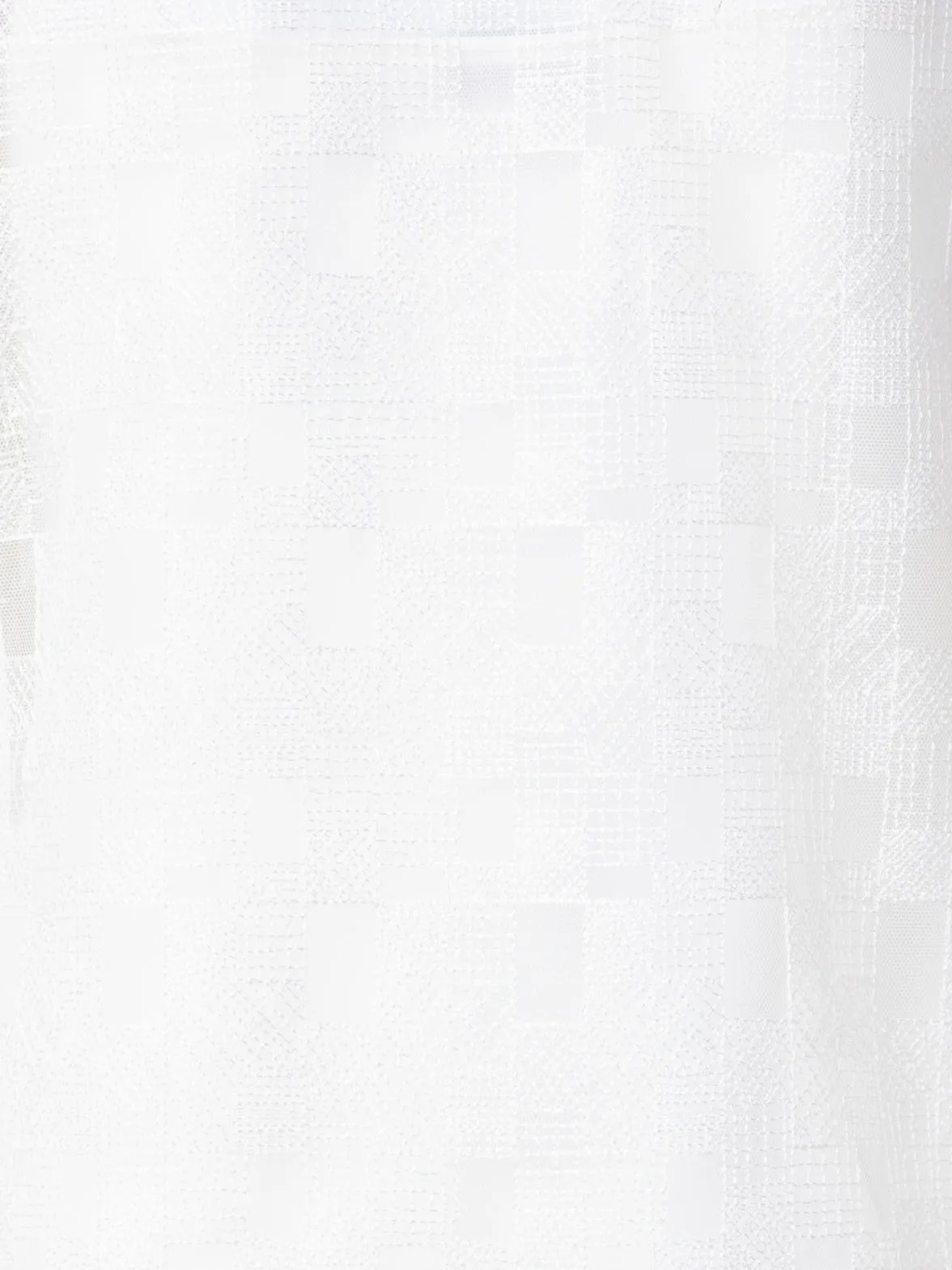 Tunic Blouse with Lizzy Grid Embroidery Akris