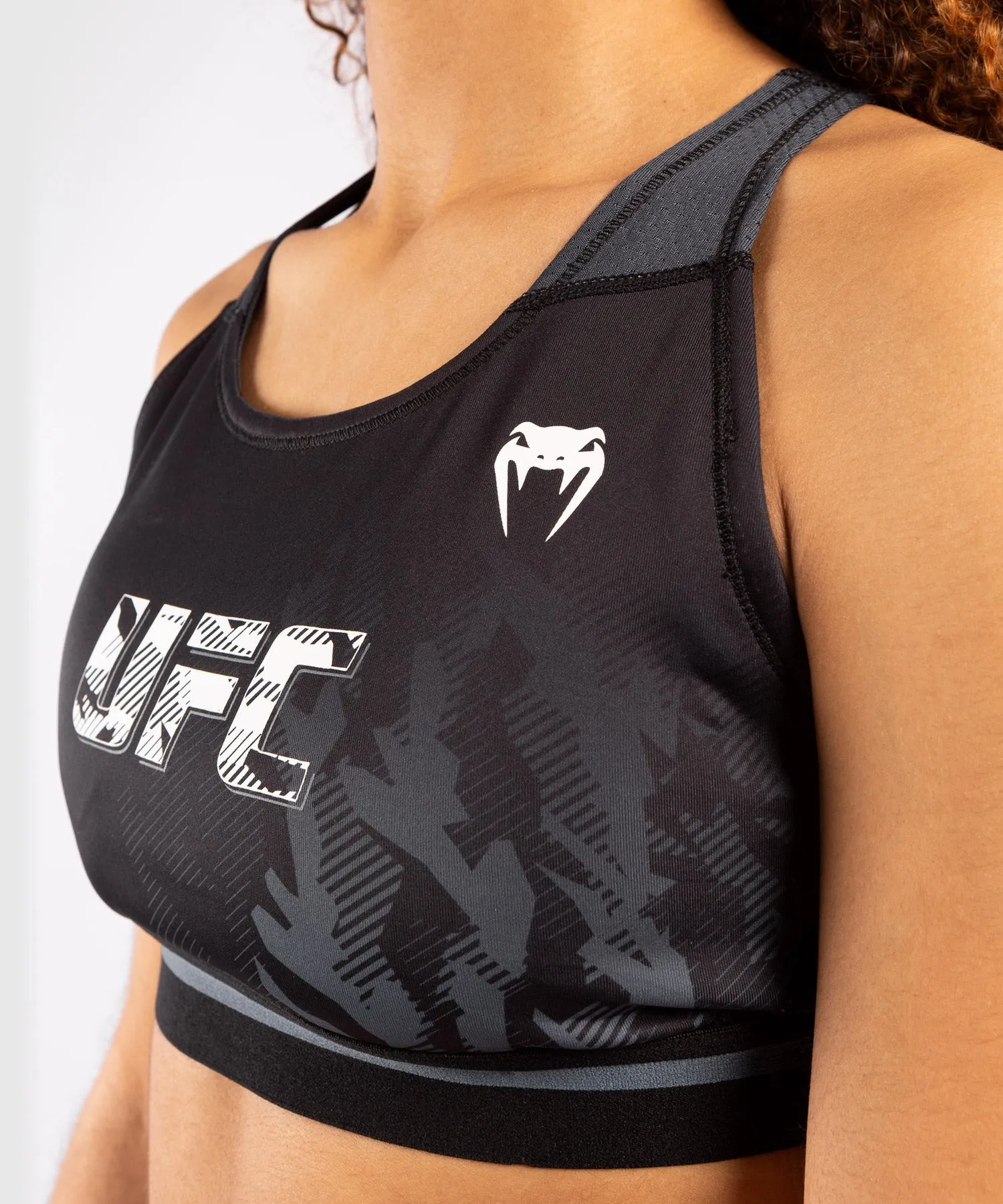 UFC Venum Authentic Fight Week Women's Sport Bra - Black
