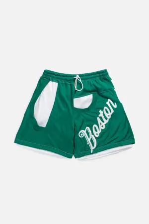 Unisex Rework Boston Celtics NBA Jersey Shorts - M Frankie