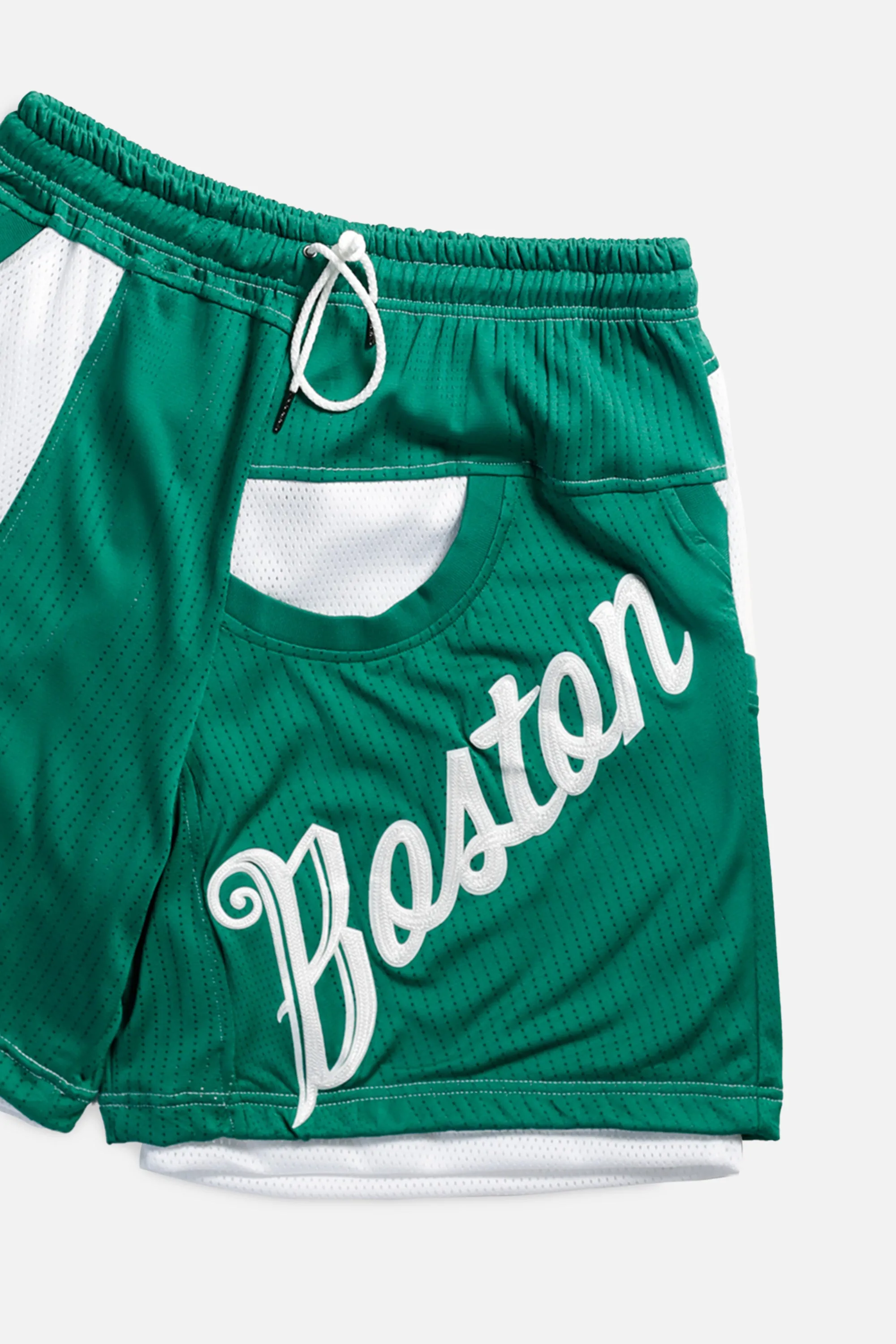 Unisex Rework Boston Celtics NBA Jersey Shorts - M Frankie