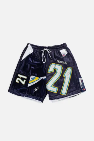 Unisex Rework Chargers Jersey Shorts - L Frankie