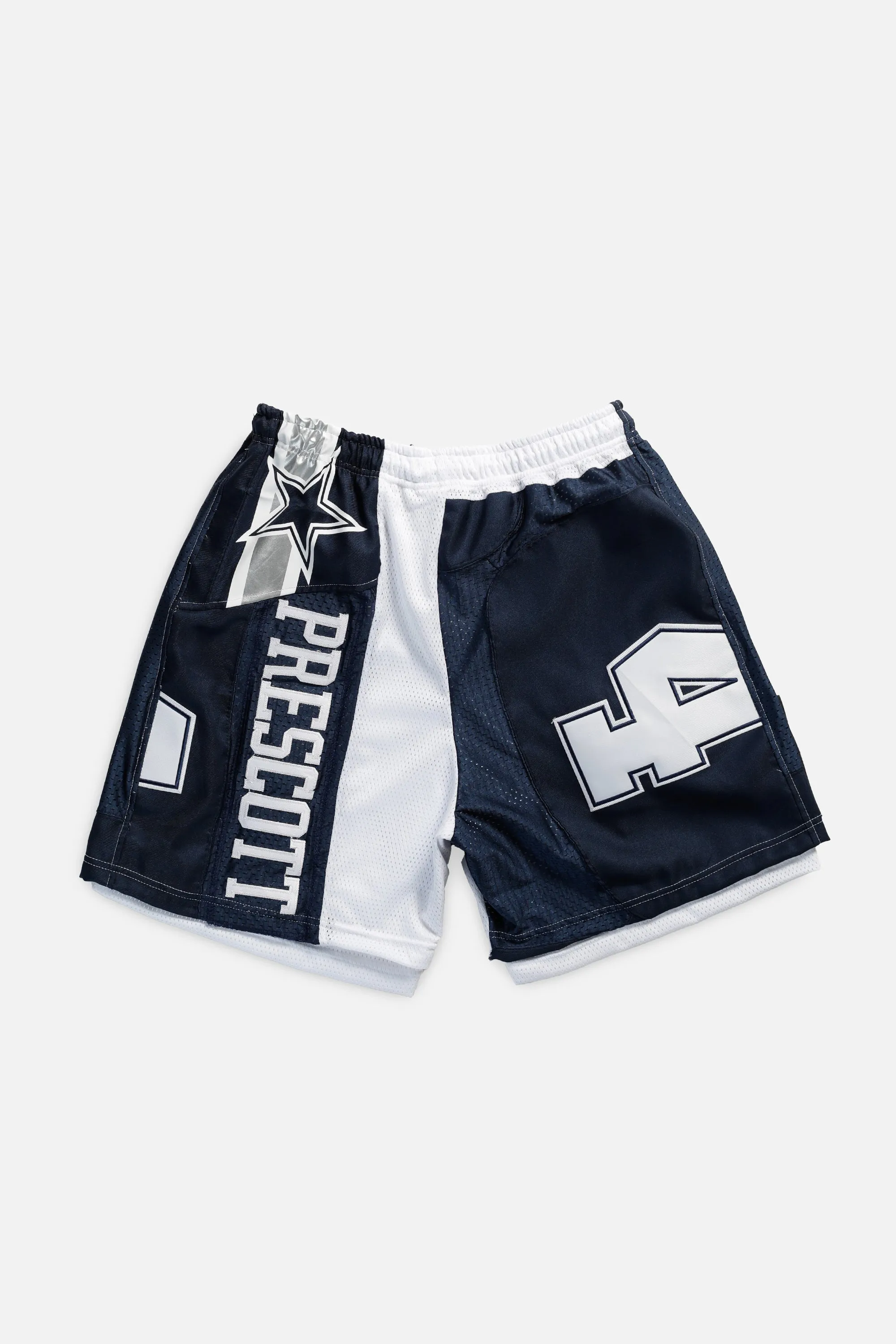 Unisex Rework Dallas Cowboys Jersey Shorts - L Frankie