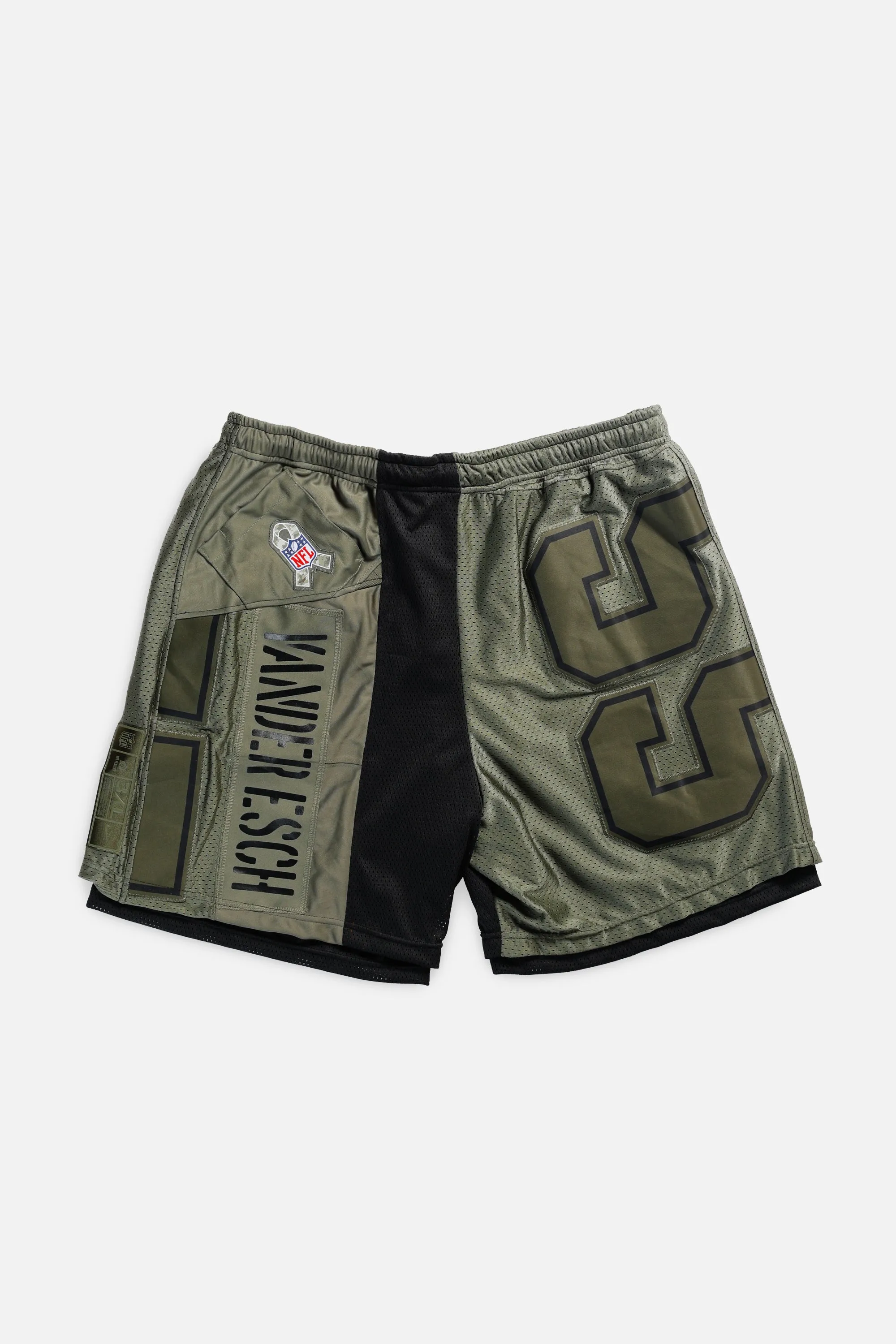 Unisex Rework Dallas Cowboys Jersey Shorts - XXL Frankie