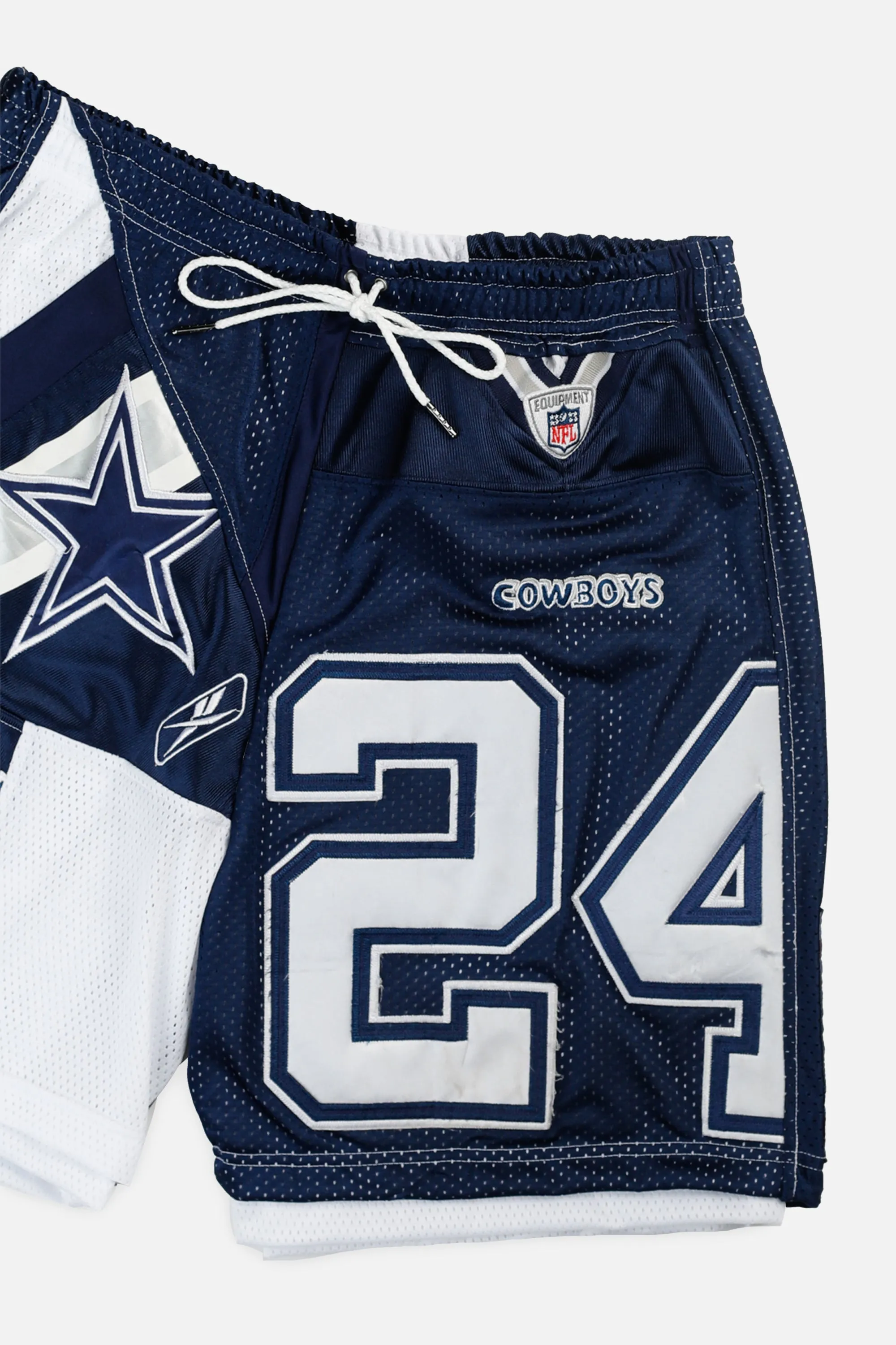Unisex Rework Dallas Cowboys NFL Jersey Shorts - L Frankie