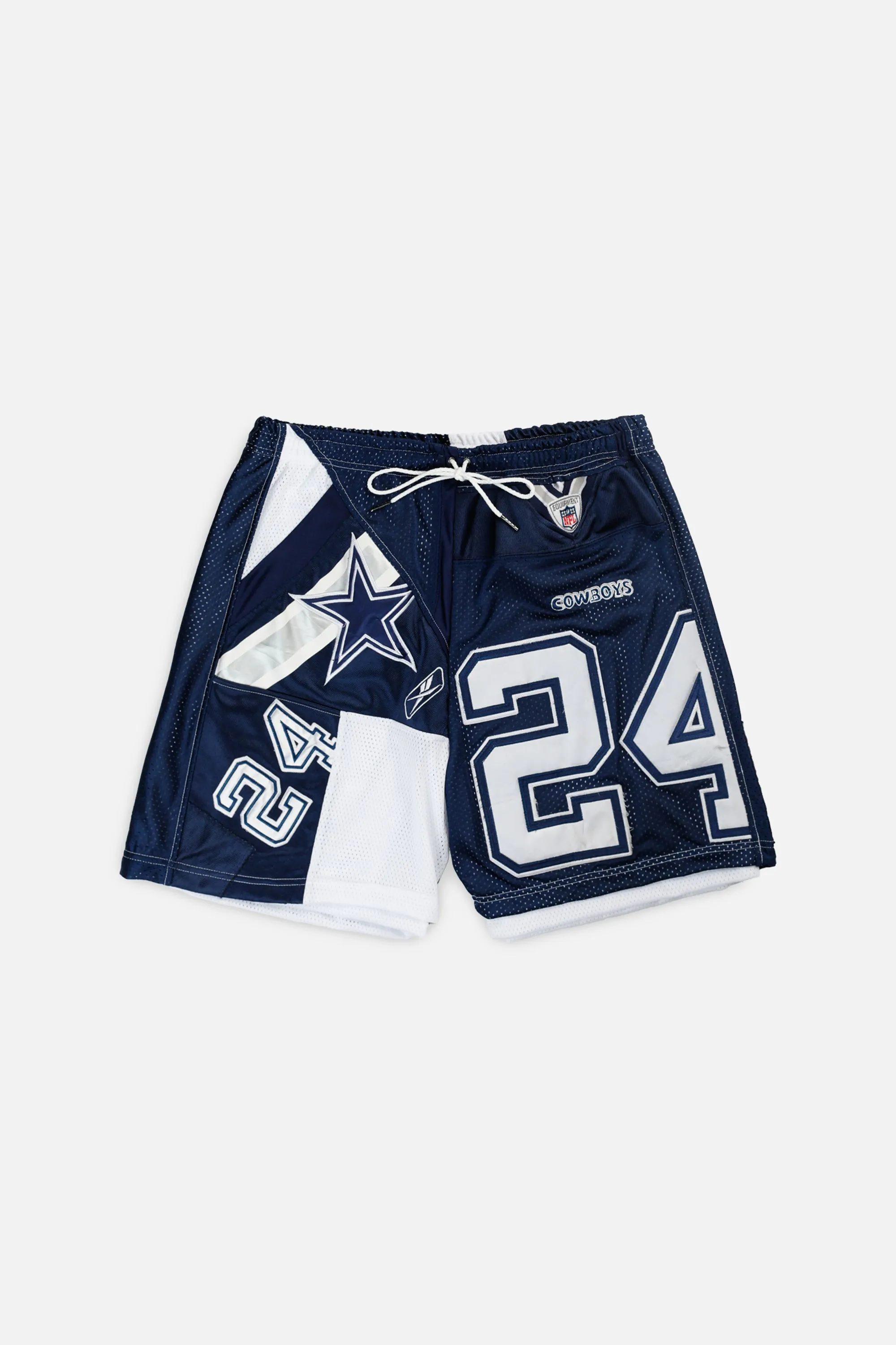 Unisex Rework Dallas Cowboys NFL Jersey Shorts - L Frankie
