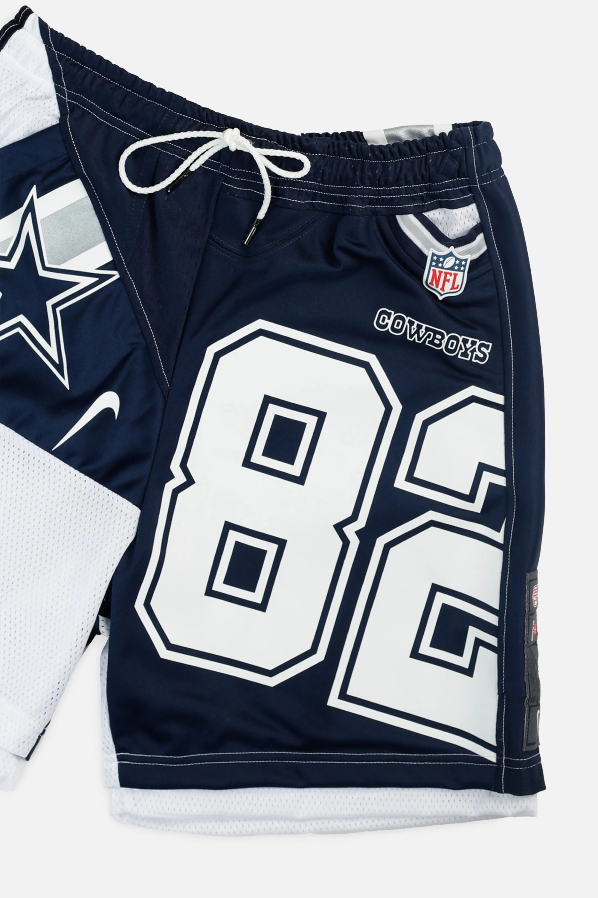 Unisex Rework Dallas Cowboys NFL Jersey Shorts - M Frankie