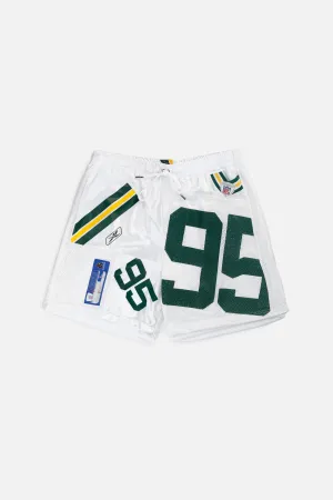 Unisex Rework Green Bay Packers NFL Jersey Shorts - XL Frankie