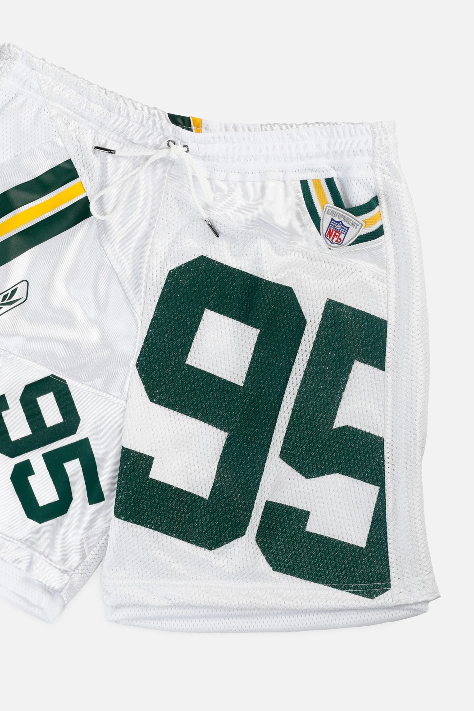 Unisex Rework Green Bay Packers NFL Jersey Shorts - XL Frankie