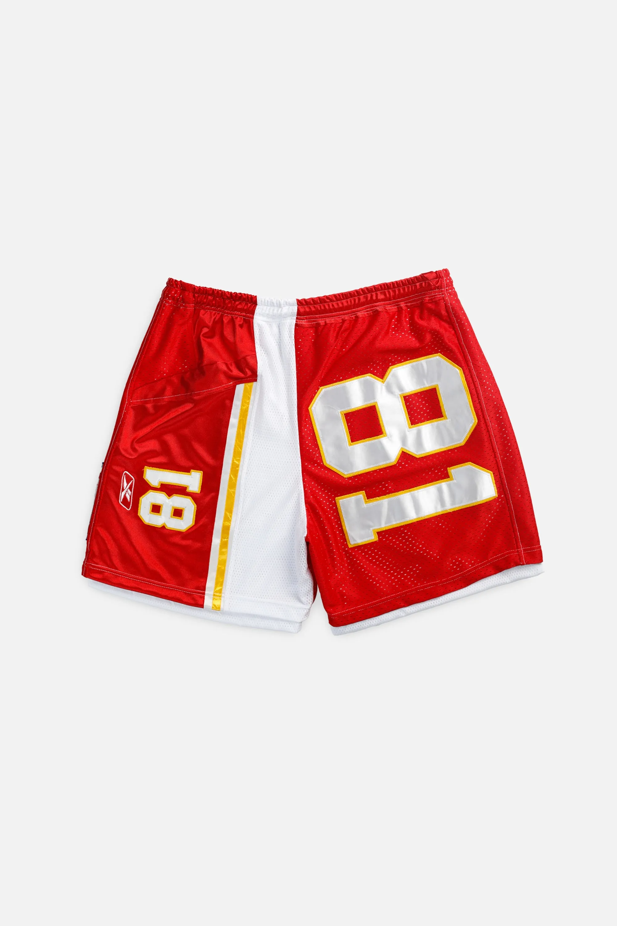 Unisex Rework Kansas City Chiefs NFL Jersey Shorts - XXL Frankie
