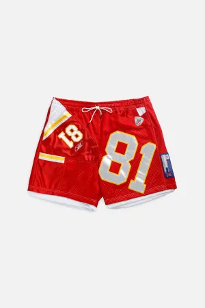 Unisex Rework Kansas City Chiefs NFL Jersey Shorts - XXL Frankie