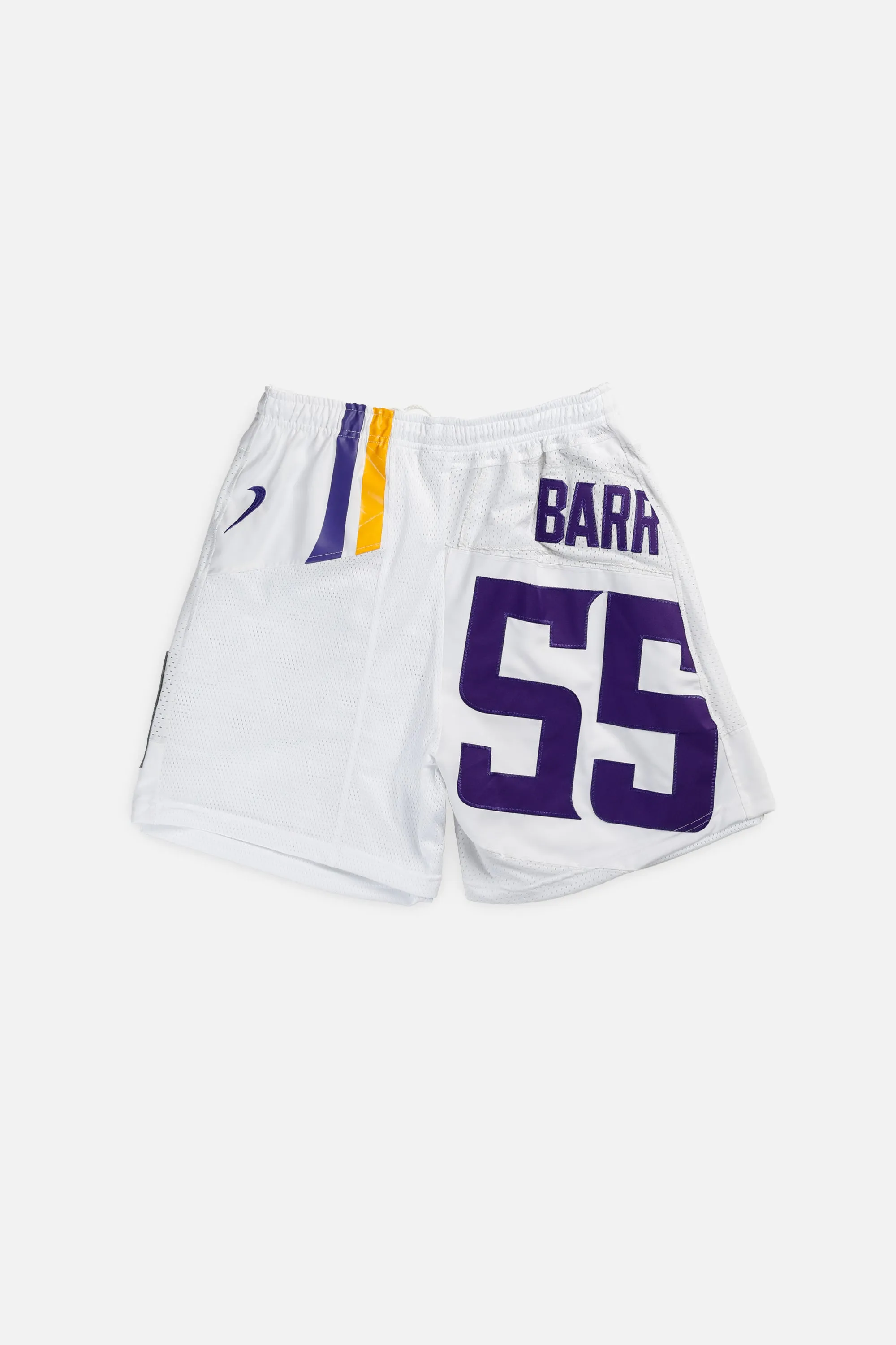 Unisex Rework Minnesota Vikings NFL Jersey Shorts - L Frankie