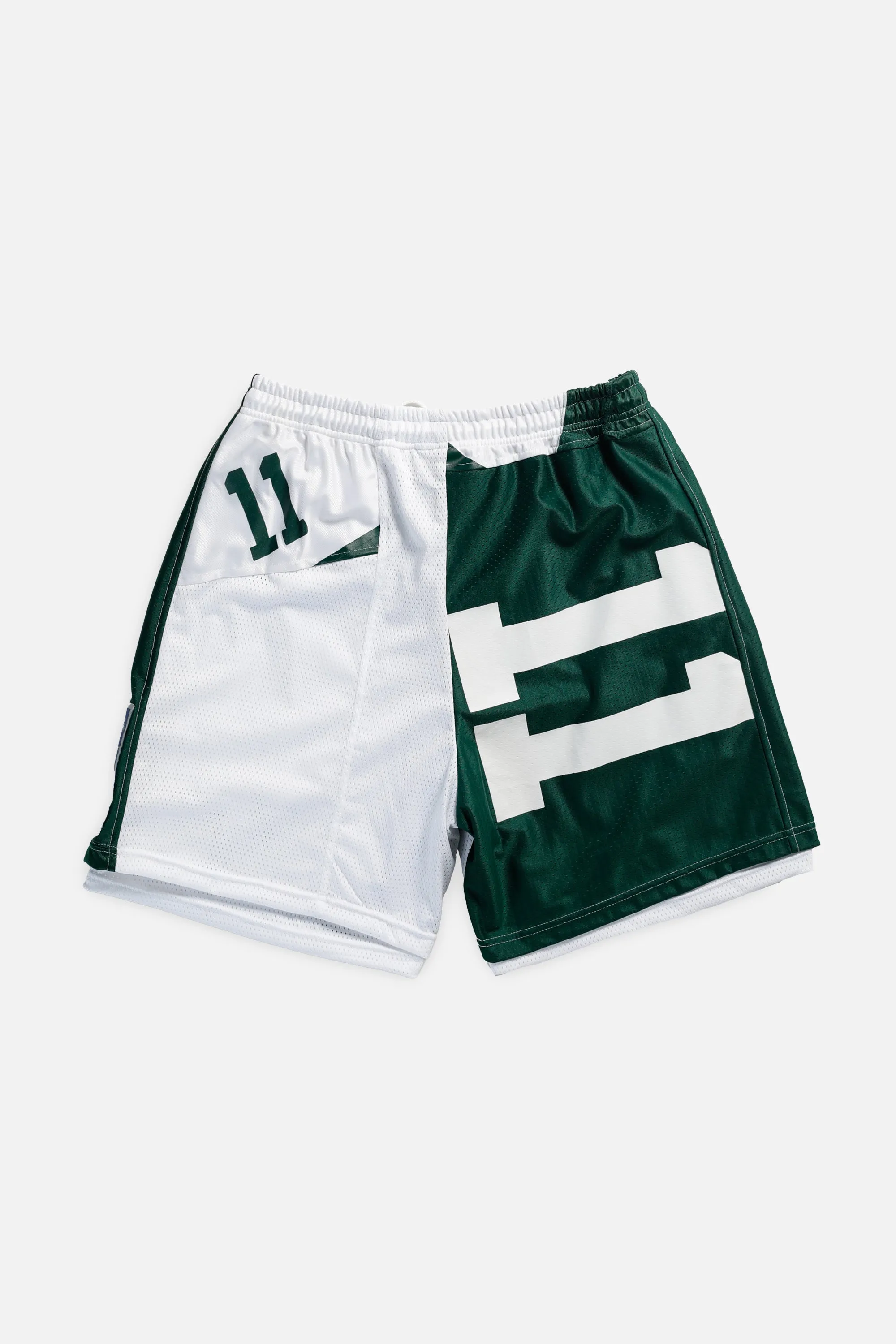 Unisex Rework NY Jets Jersey Shorts - L Frankie