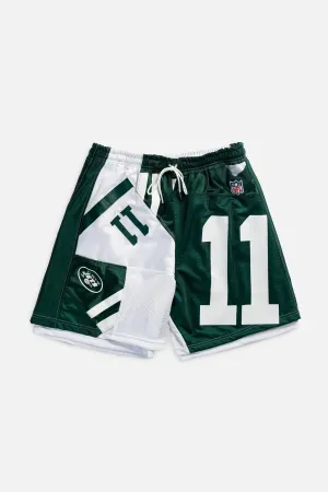 Unisex Rework NY Jets Jersey Shorts - L Frankie