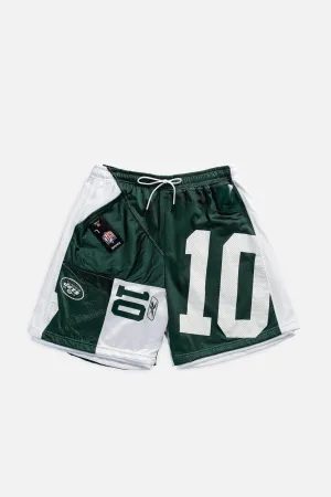 Unisex Rework NY Jets Jersey Shorts - L Frankie