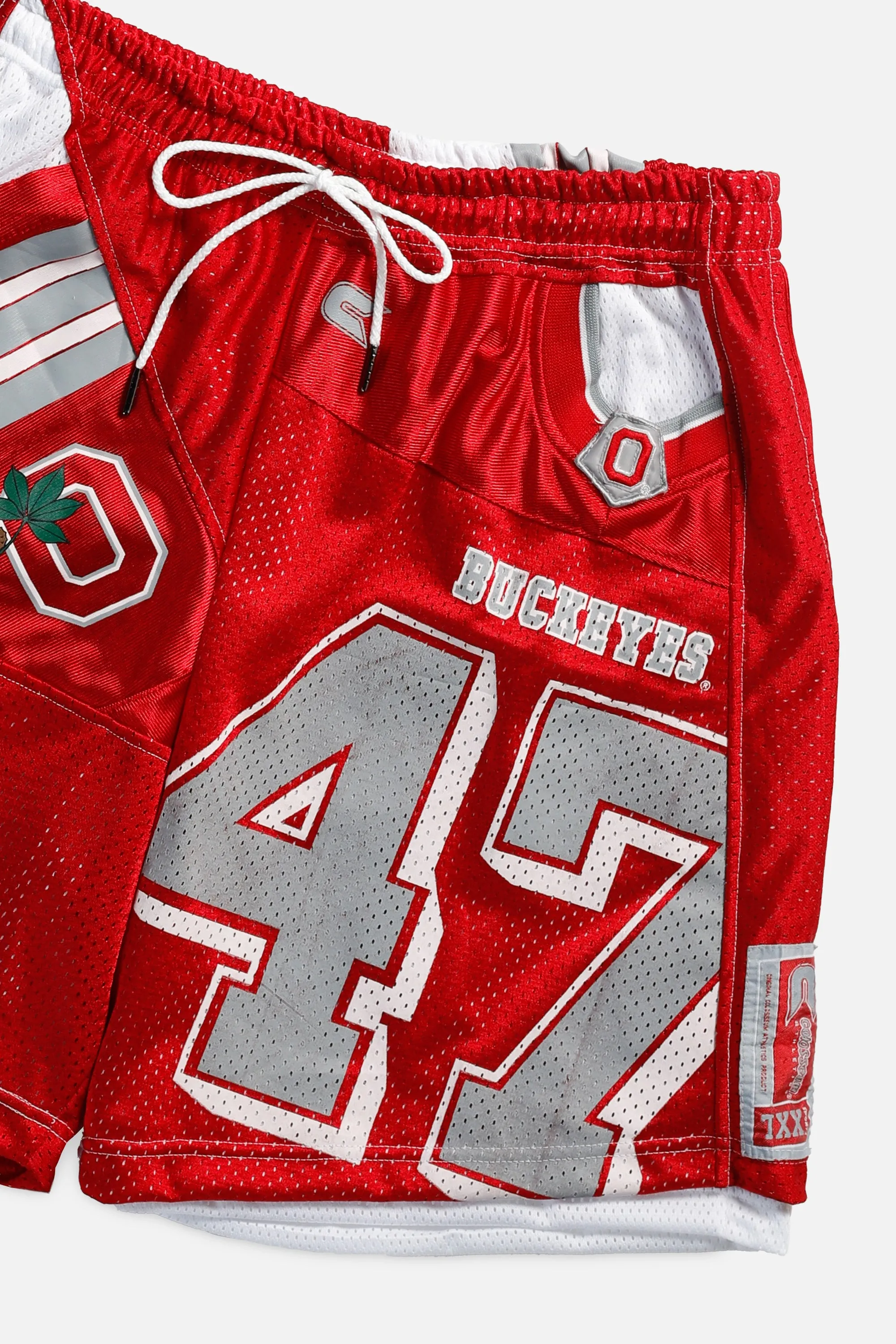 Unisex Rework Ohio State Buckeys Jersey Shorts - L Frankie