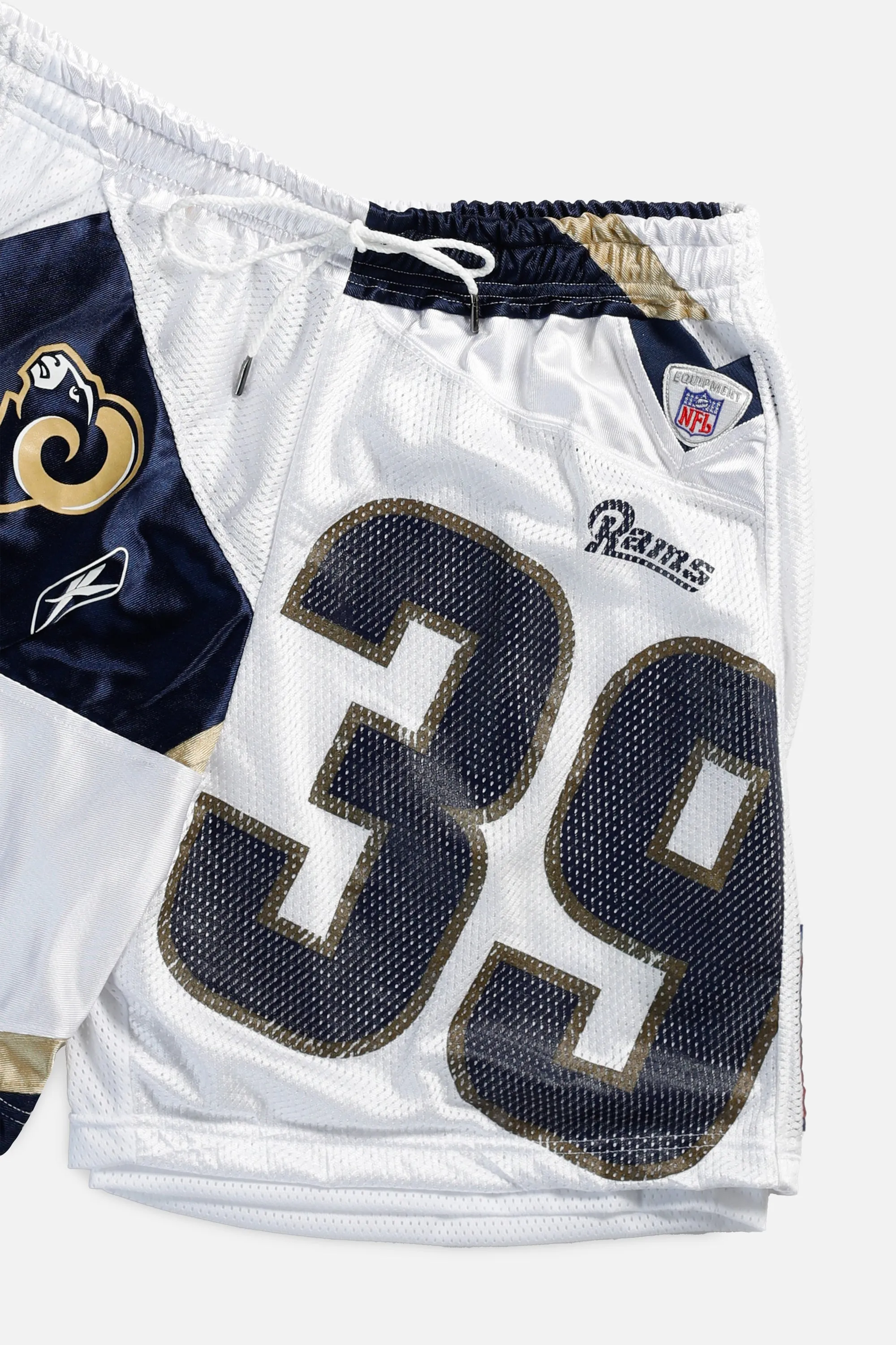 Unisex Rework Rams Jersey Shorts - XL Frankie