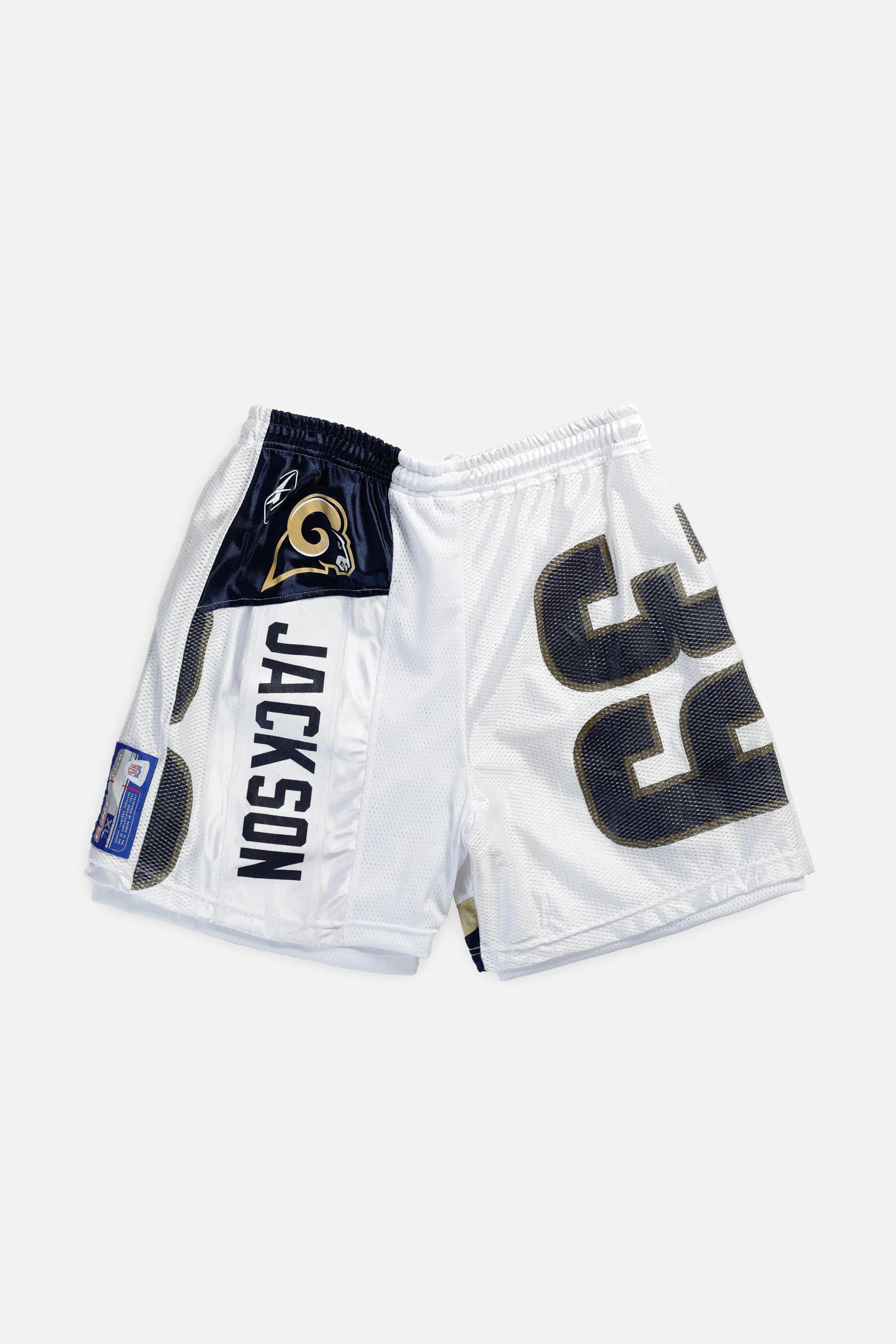 Unisex Rework Rams Jersey Shorts - XL Frankie