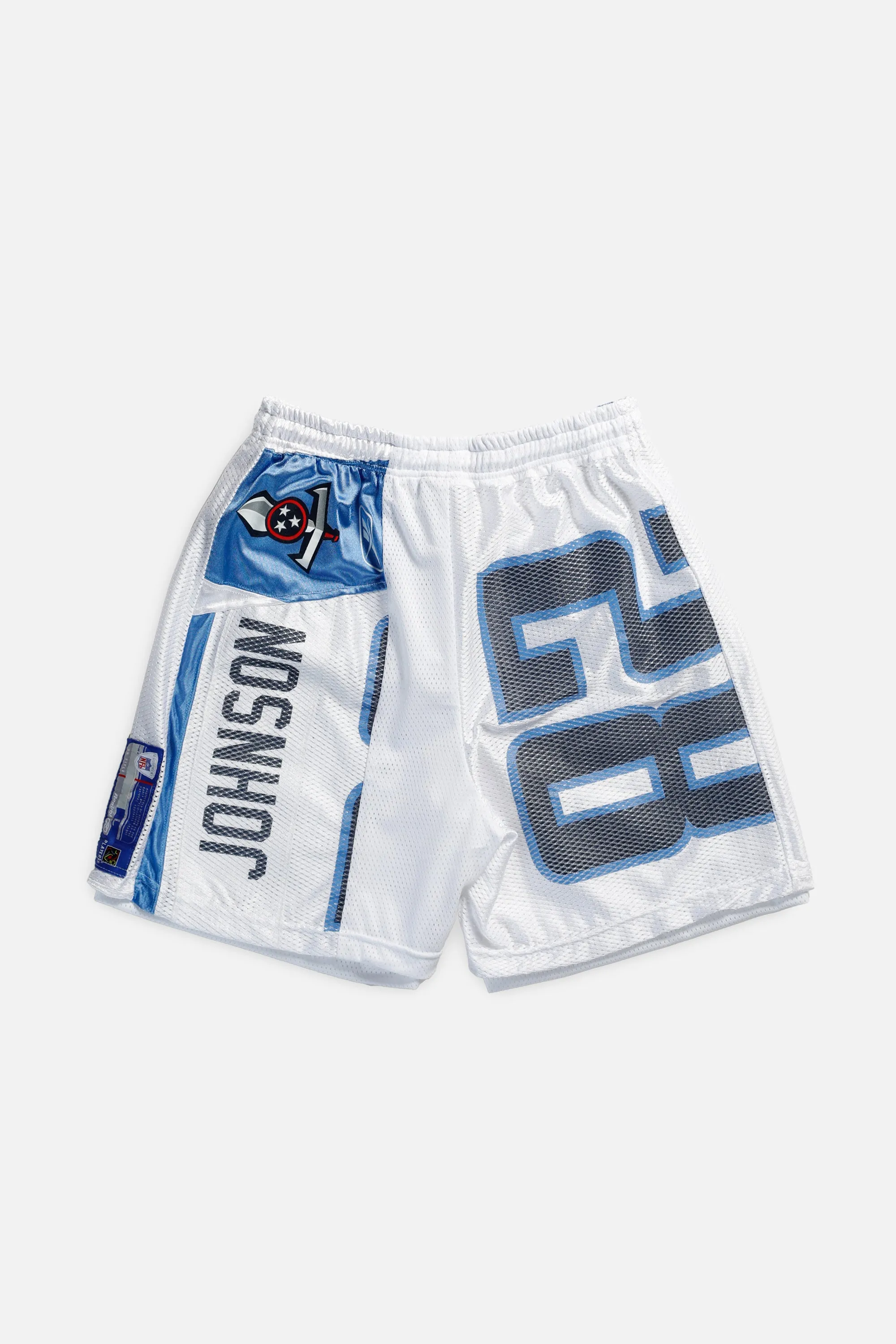 Unisex Rework Tennessee Titans Jersey Shorts - M Frankie