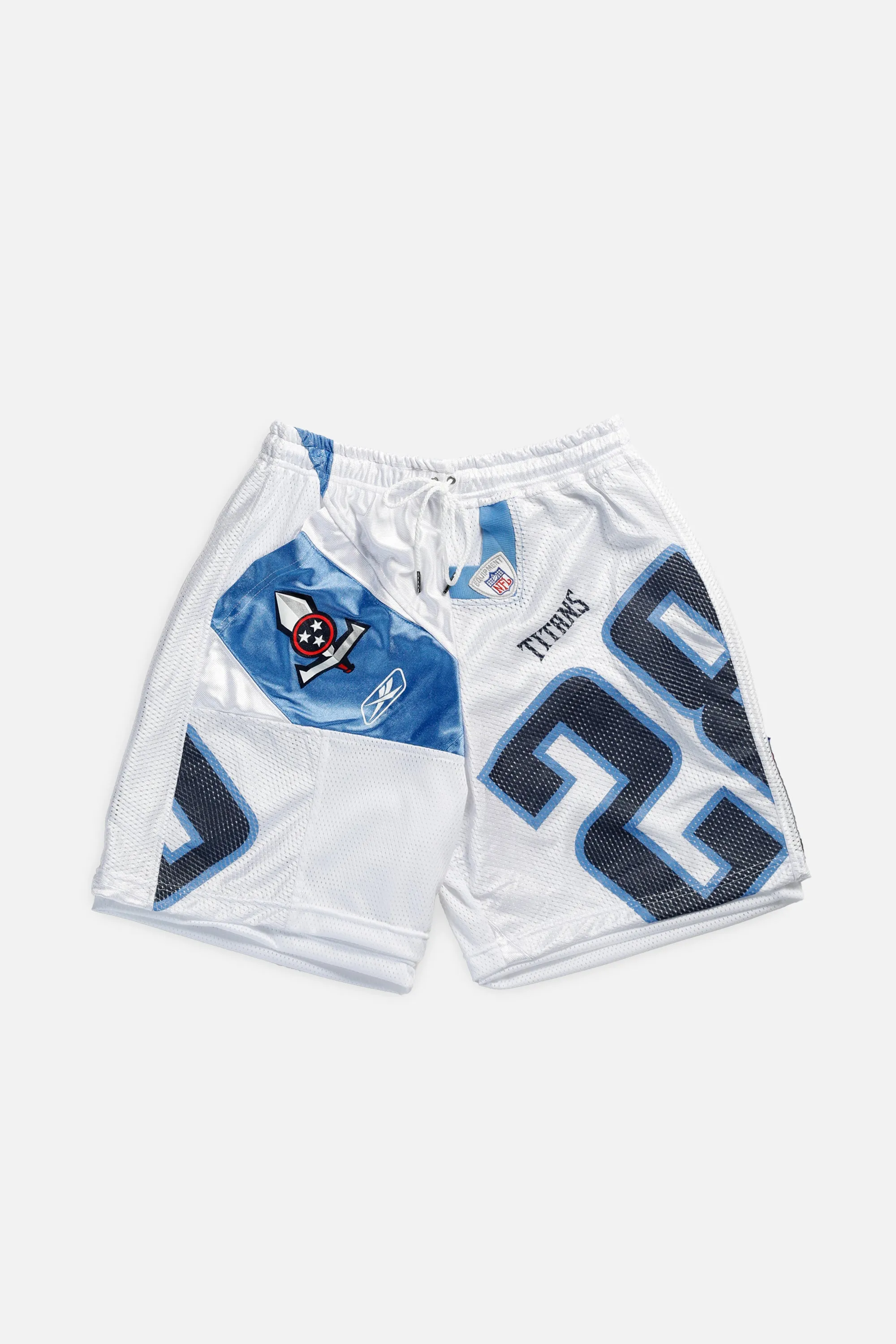 Unisex Rework Tennessee Titans Jersey Shorts - M Frankie