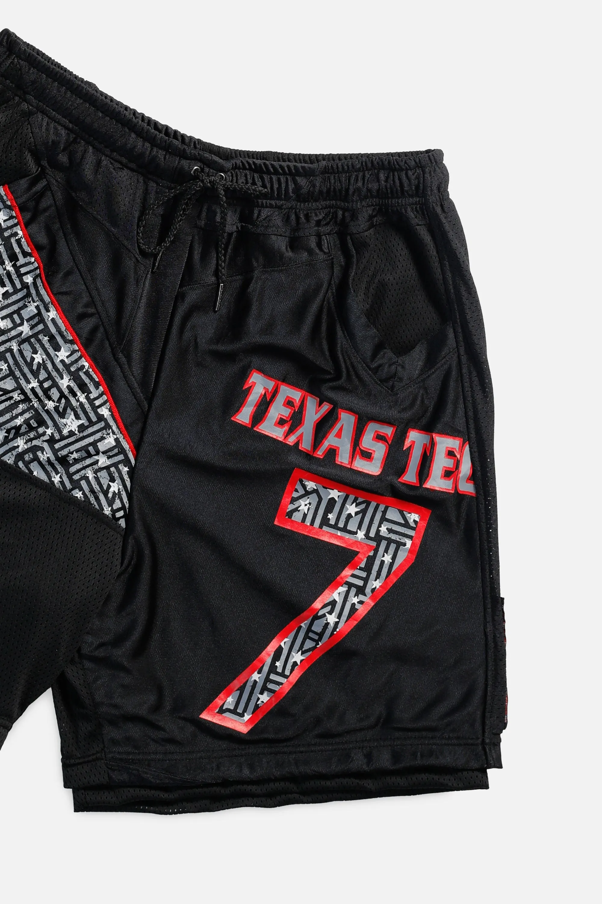 Unisex Rework Texas Tech Jersey Shorts - L Frankie