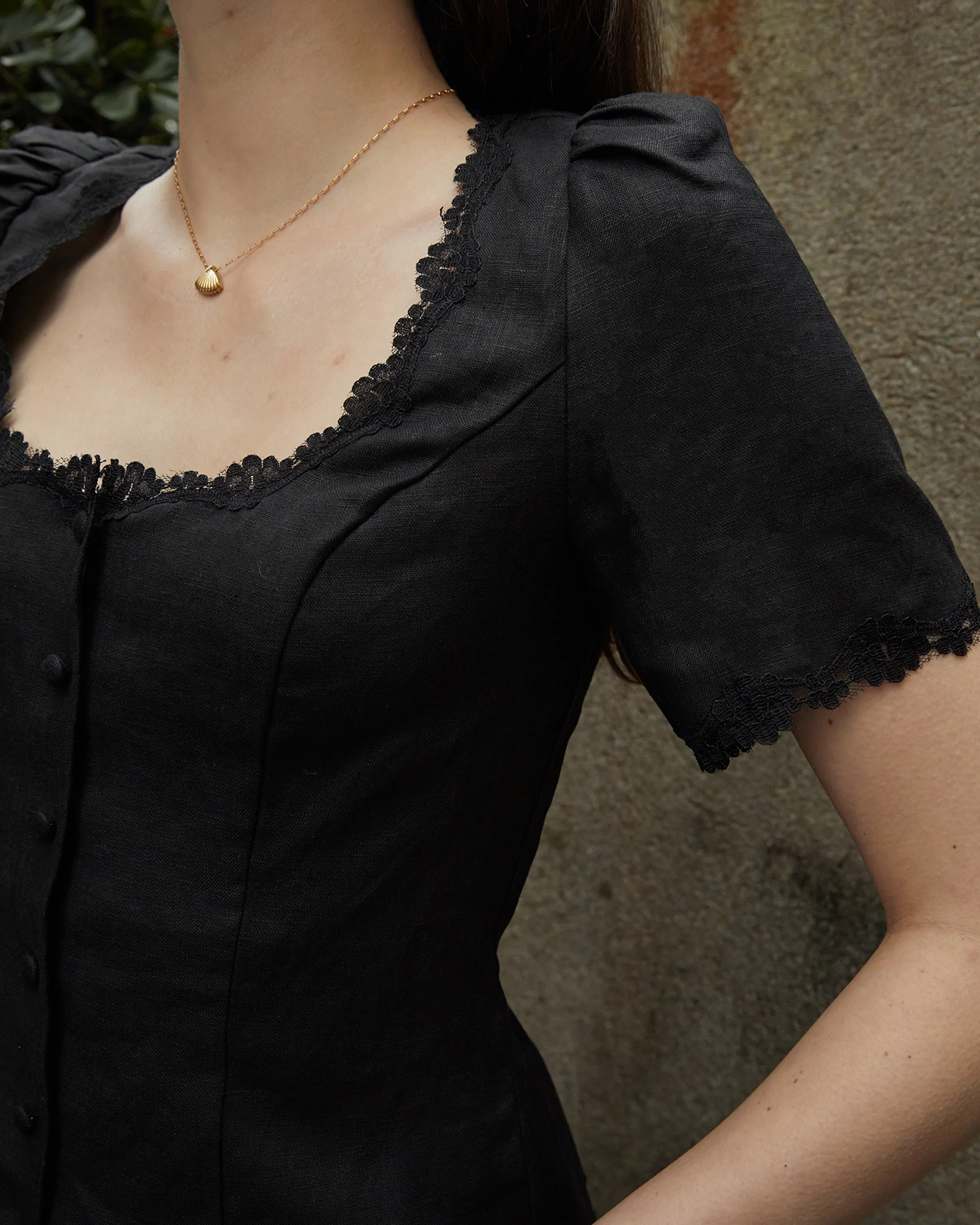 Wilma Linen Top