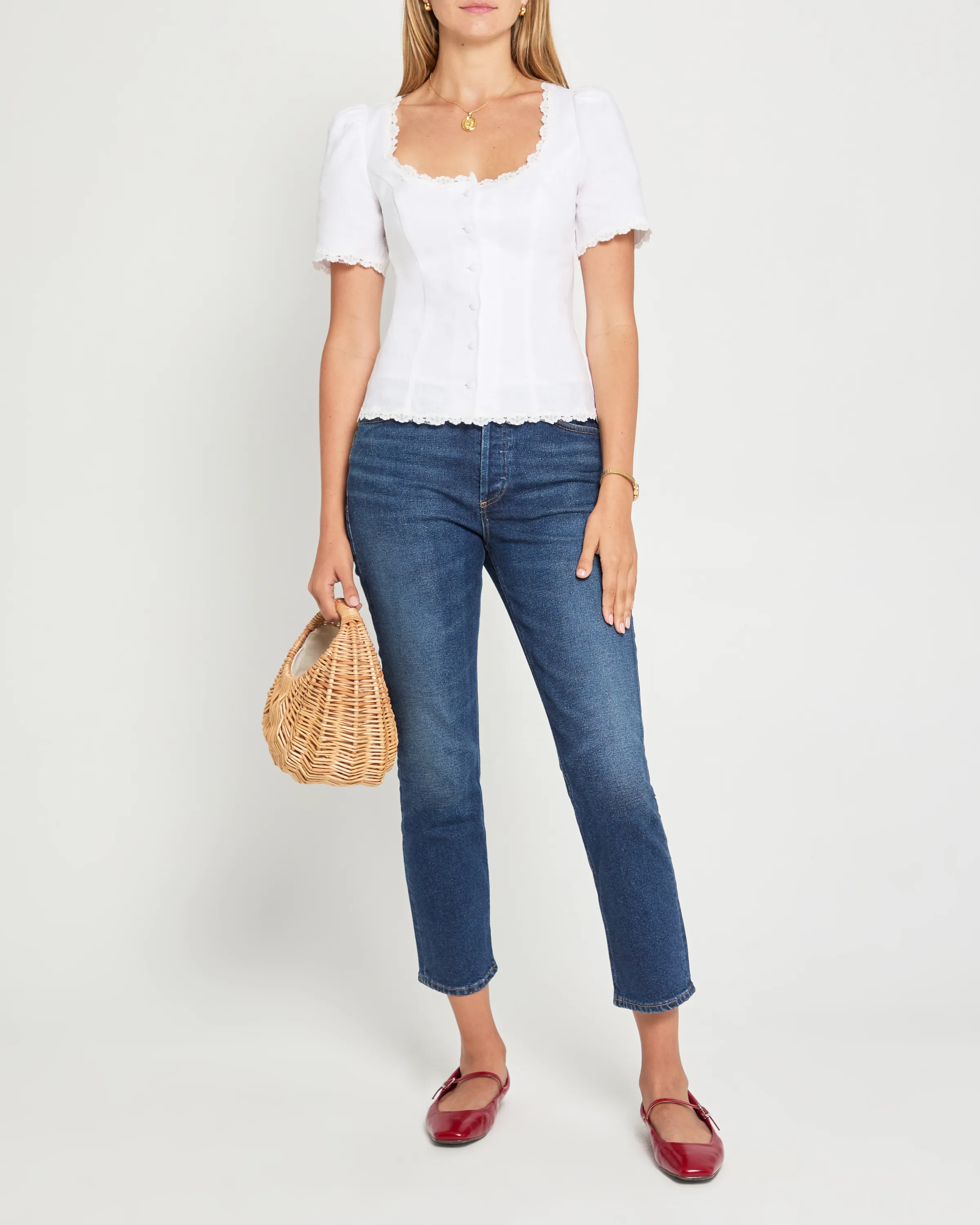 Wilma Linen Top