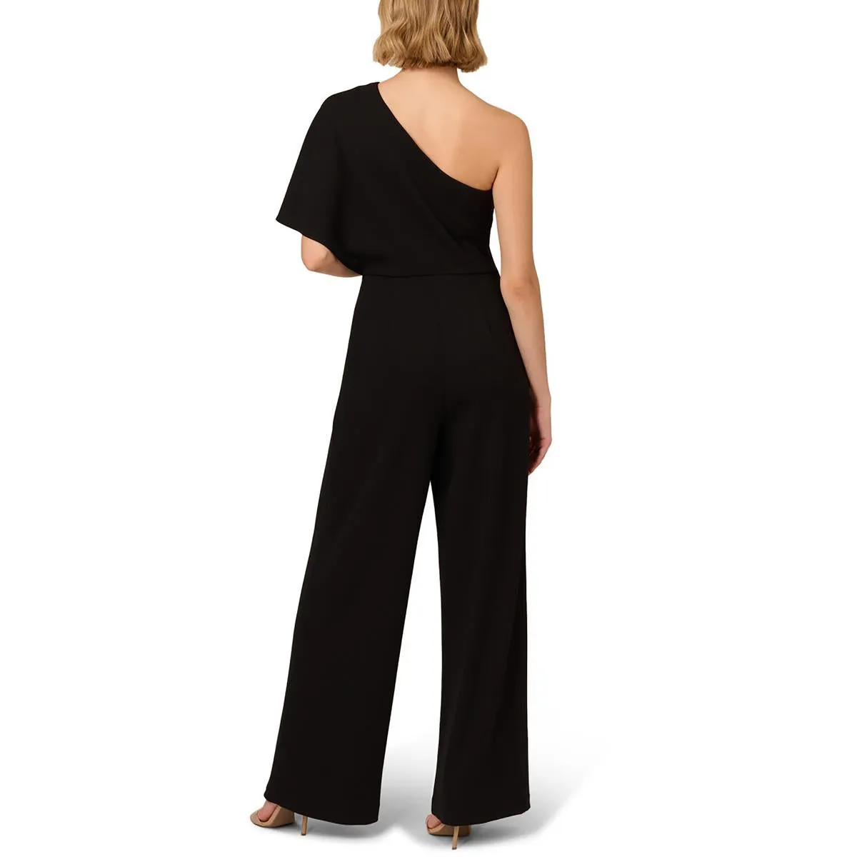 Womens Colorblock Polyester Jumpsuit