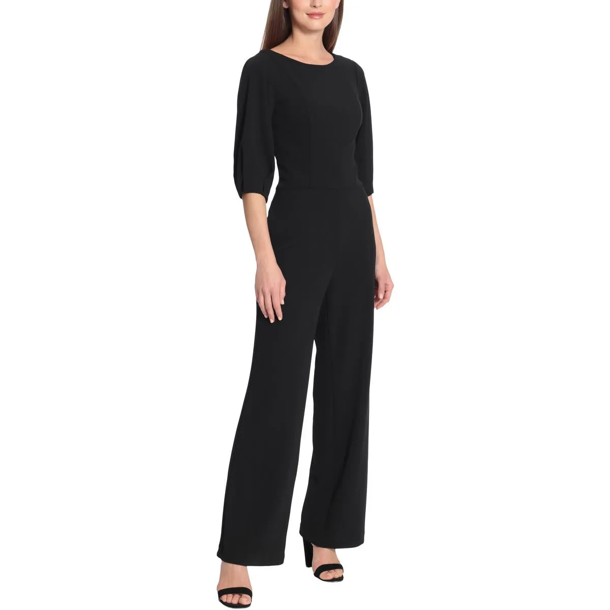 Womens Crepe Formal Jumpsuit