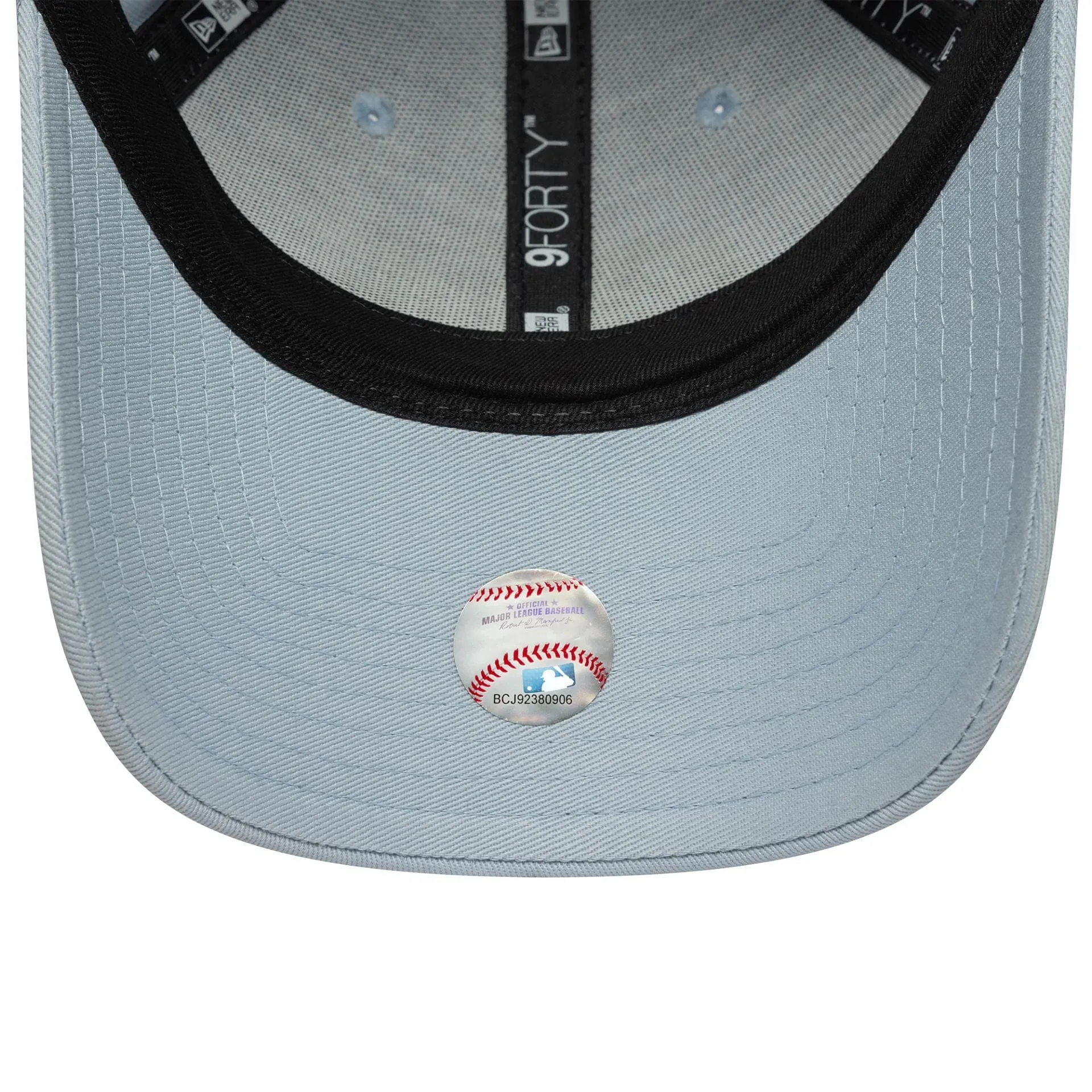Womens New Era Beaded Pastel Blue 9FORTY Adjustable Cap Billy J